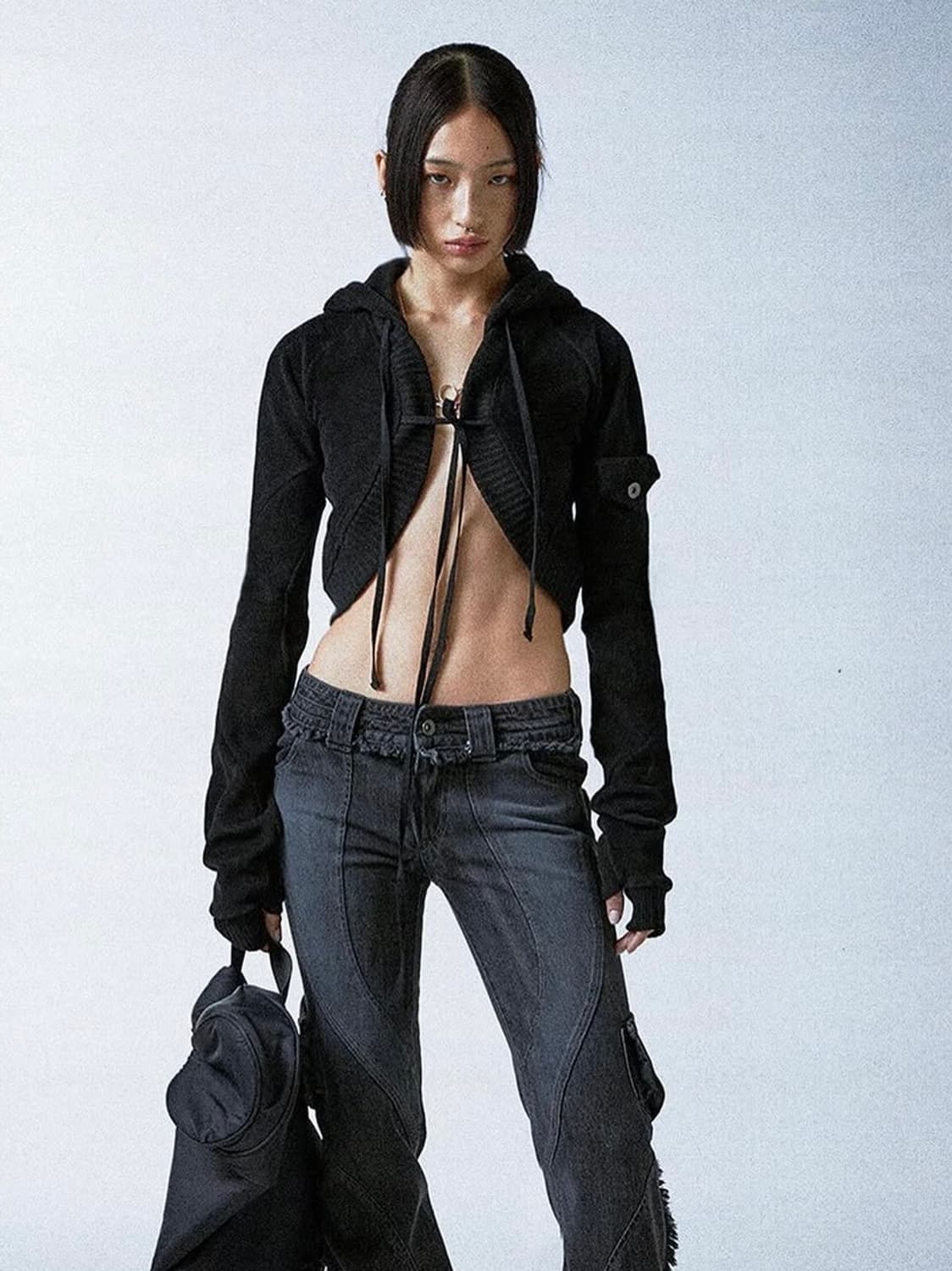 aesynctx 에이시넥틱스 후드 볼레로 상품이미지1