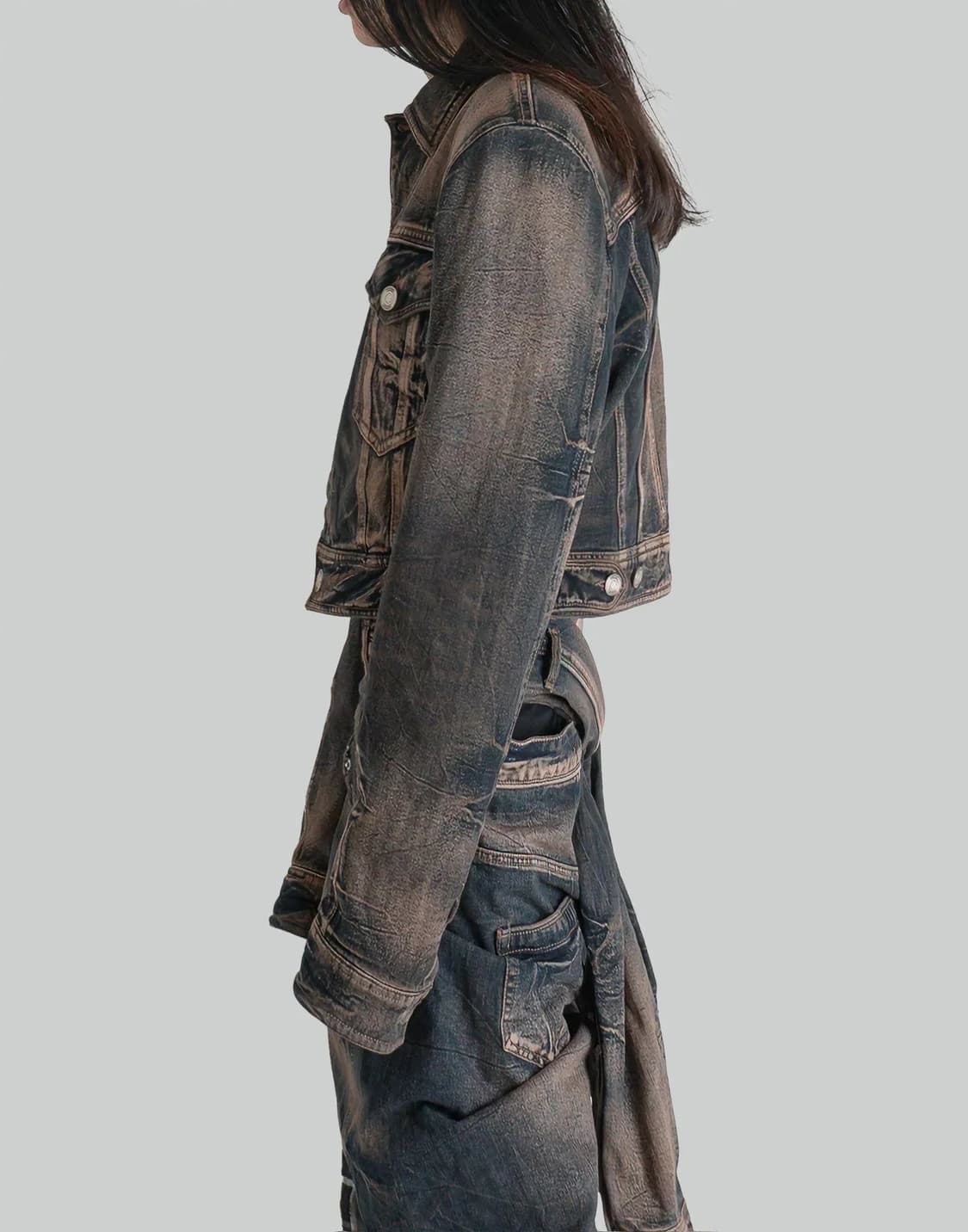 Juun.j 24AW 런웨이 트러커 자켓 상품이미지6