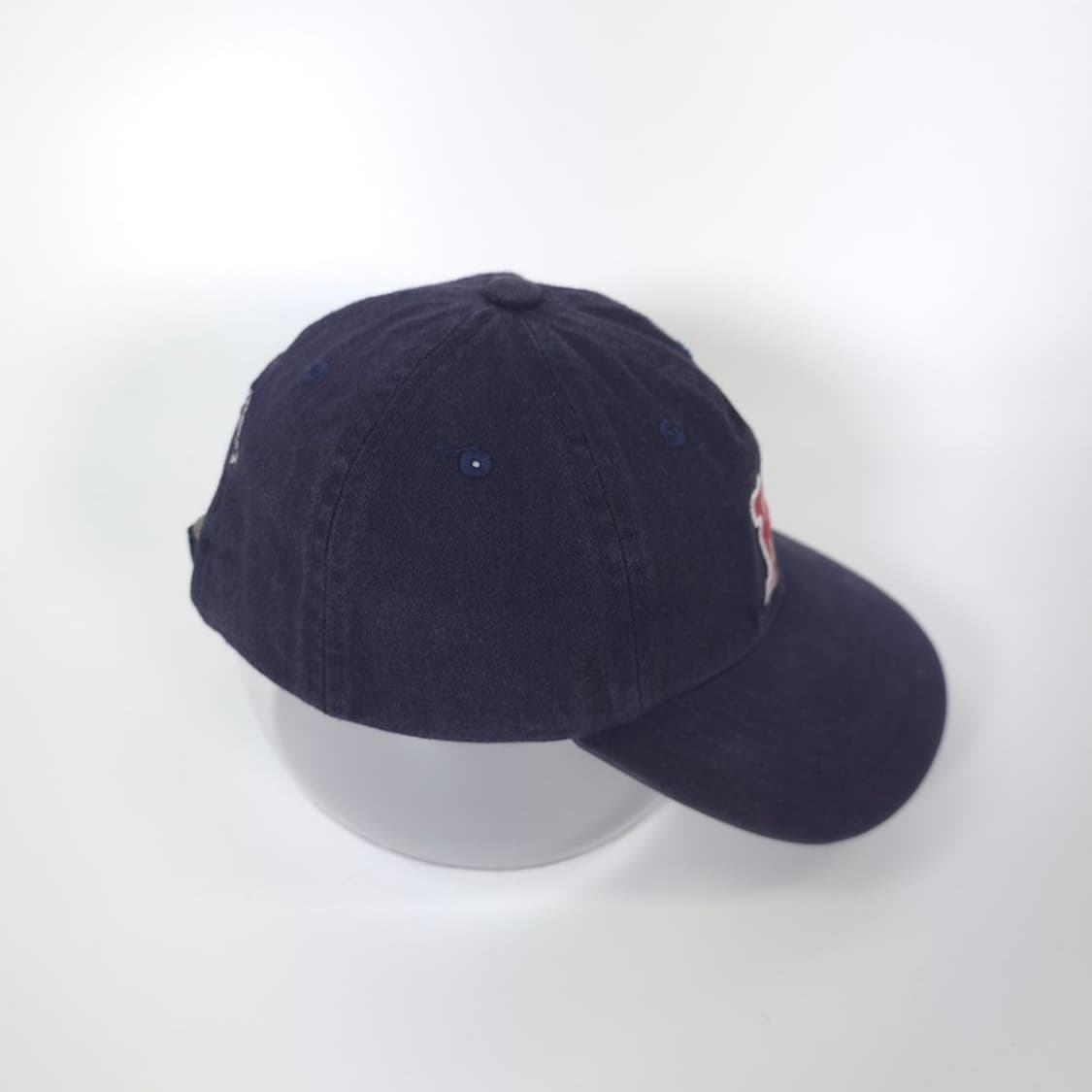 하버드 H로고 패치 네이비 볼캡 상품이미지3