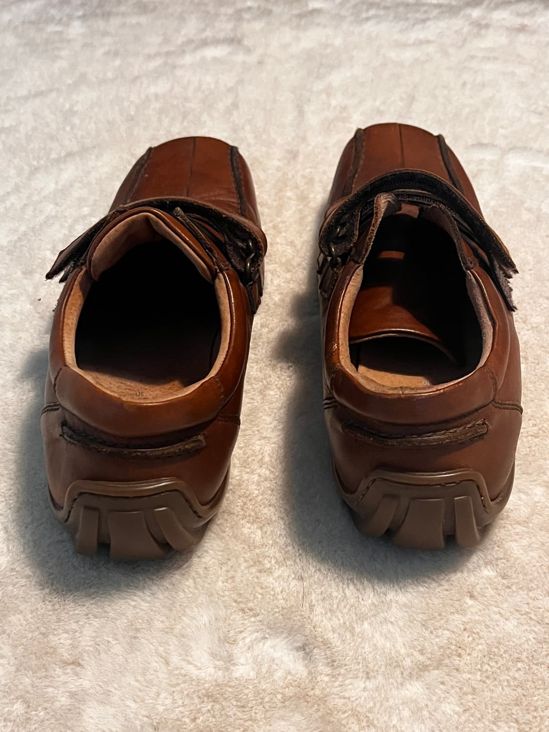 Clarks velcro leather shoes 280 상품이미지4