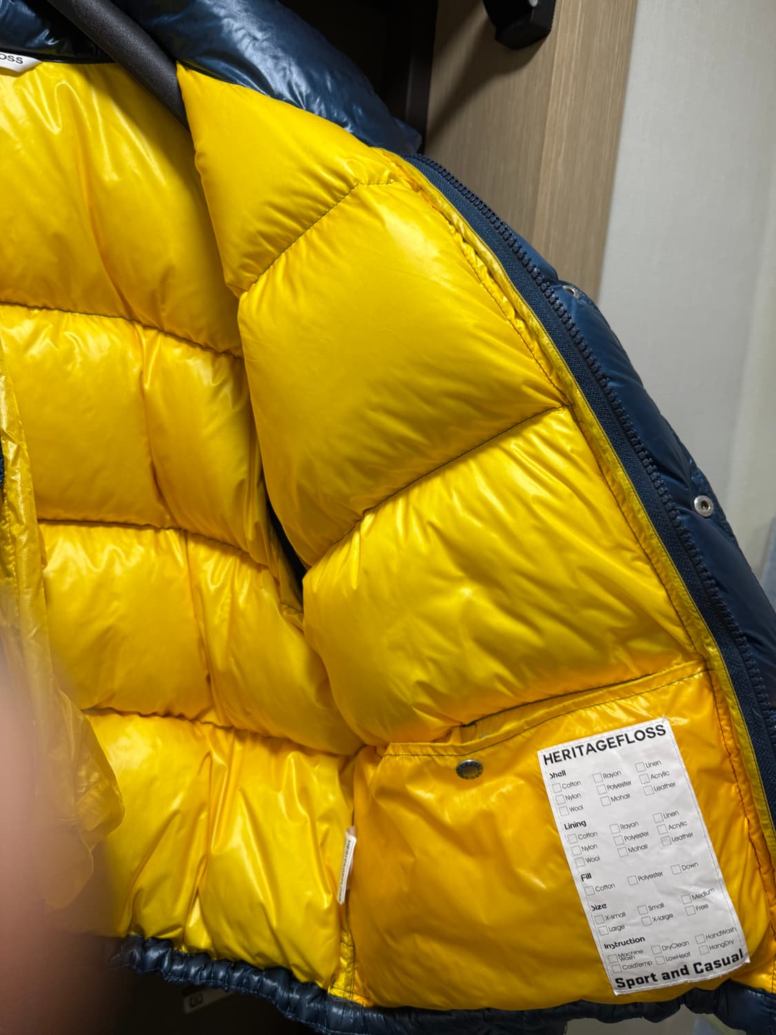 헤리티지 플로스 패딩 L 상품이미지10