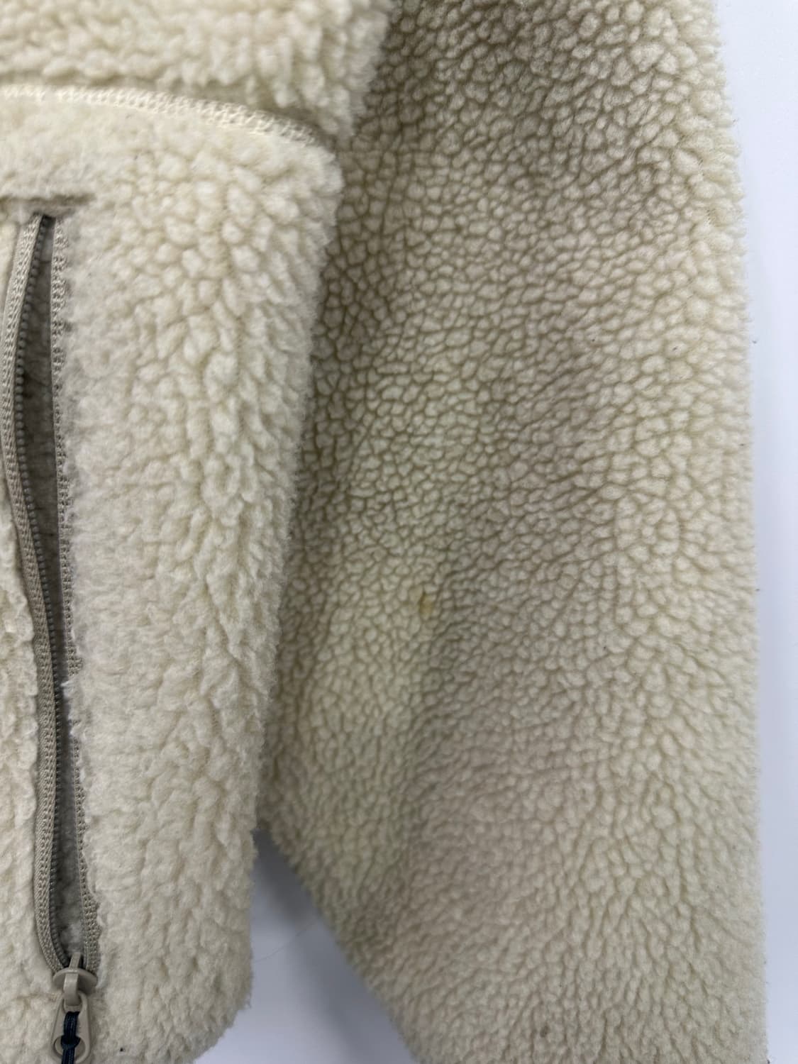 디스이즈네버댓 쉐르파 베이지 플리스  상품이미지4