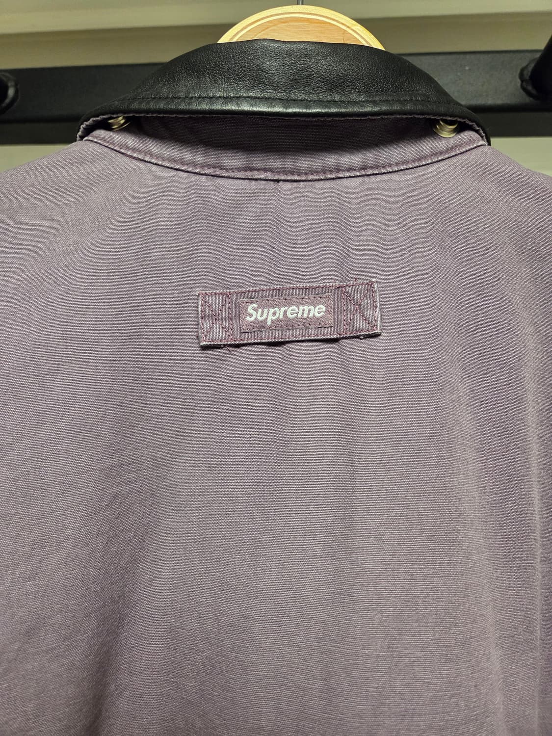 슈프림 레더 칼라 유틸리티 자켓 더스티 퍼플  L 상품이미지4