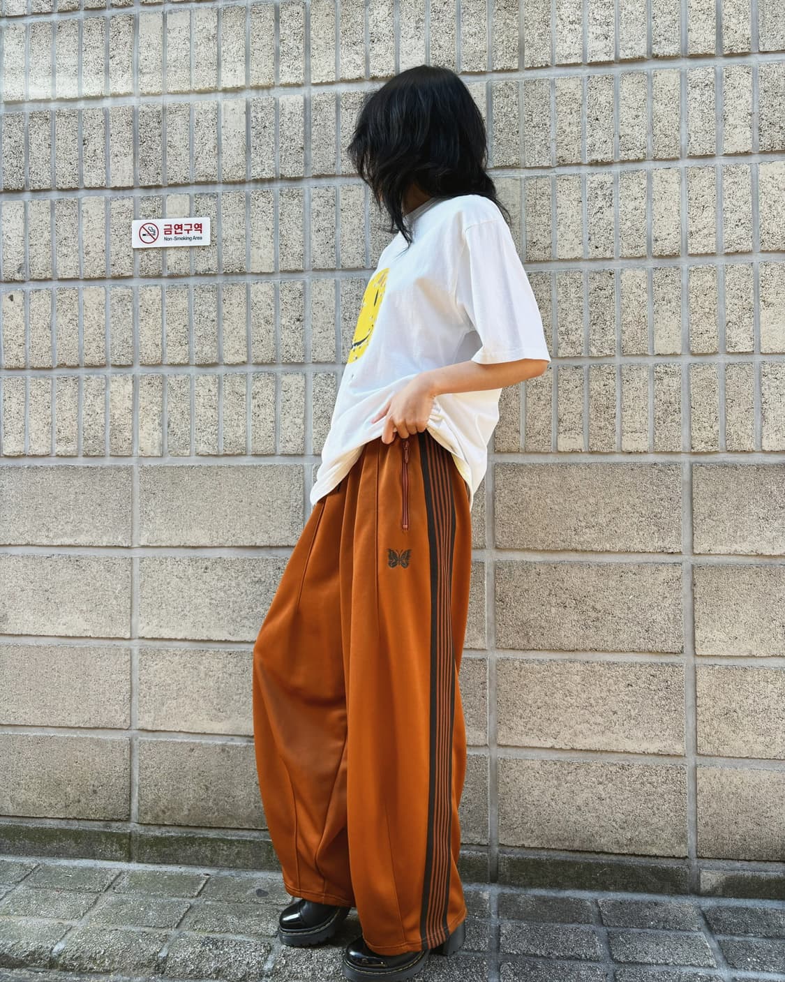 니들스 오렌지 HD 트랙팬츠 상품이미지5