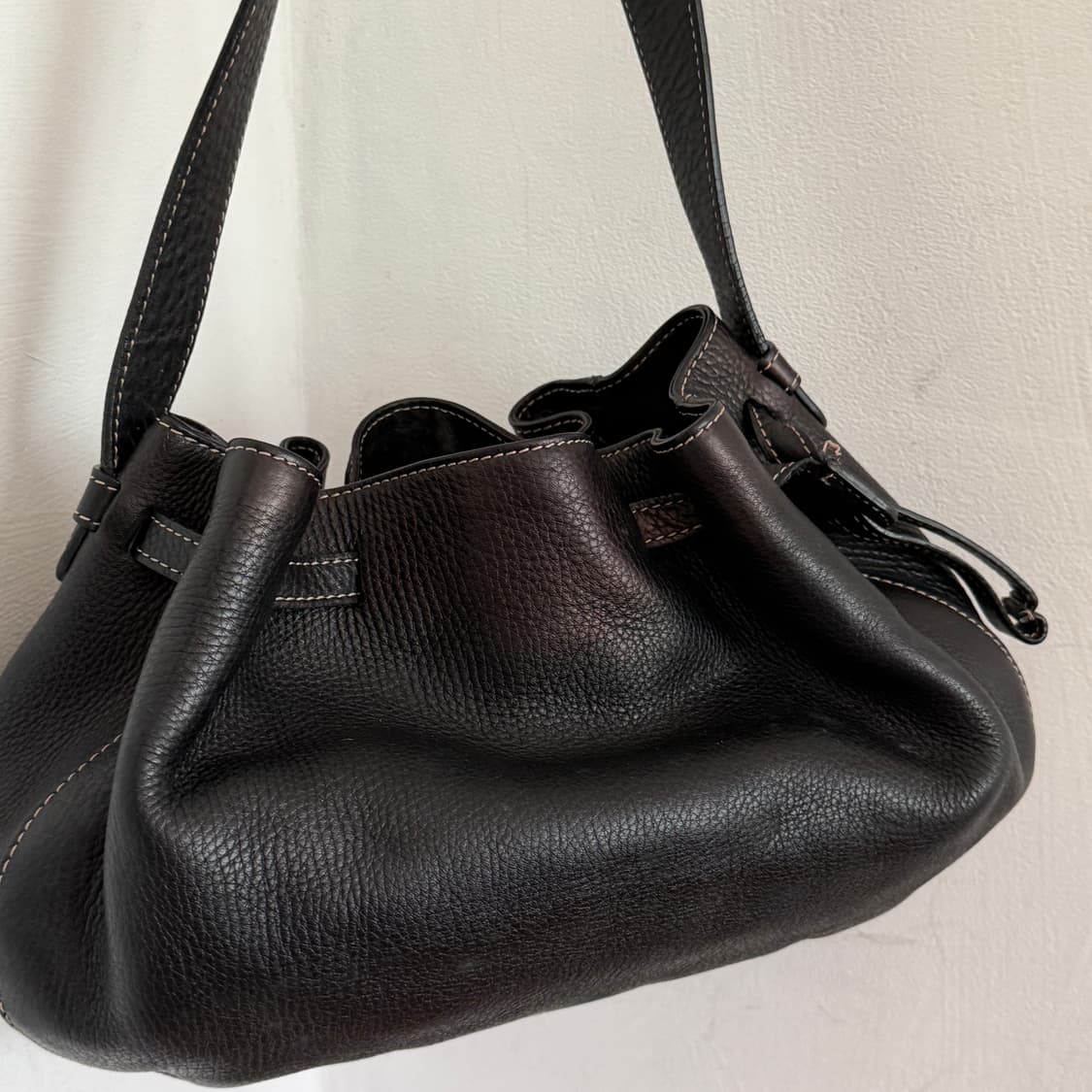 BALLY 발리 만두 복조리백 상품이미지5