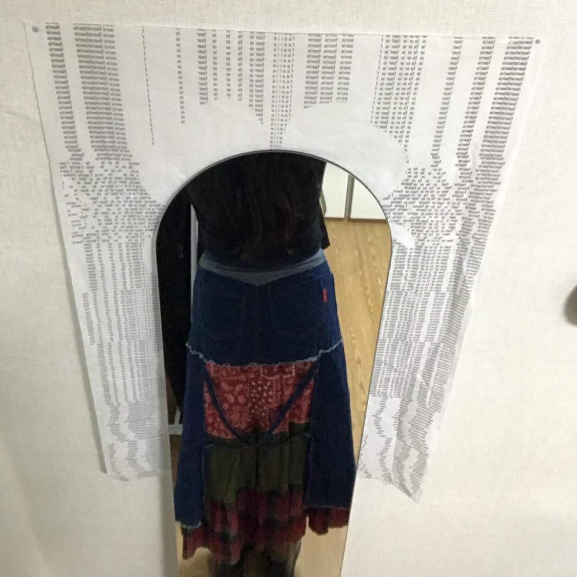 빈티지 청패치 스커트 상품이미지3