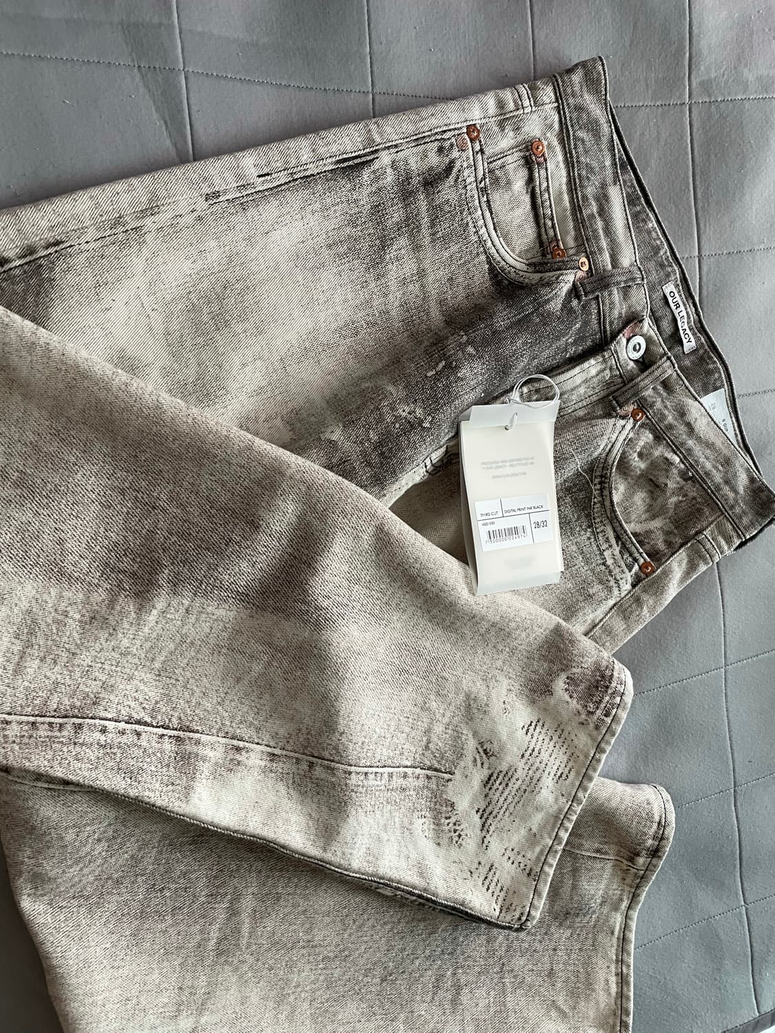 아워레가시 써드컷 디지털 프린팅 데님 28 상품이미지1