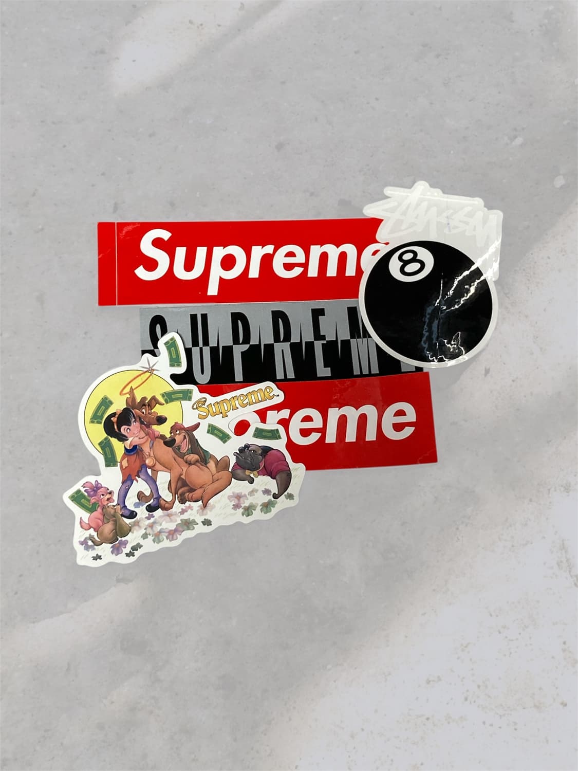 슈프림/스투시 스티커 일괄판매 상품이미지1