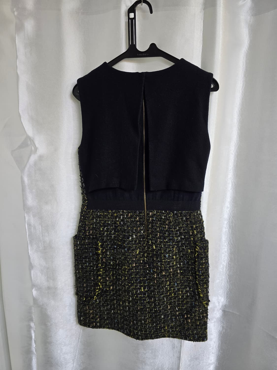 듀엘 블랙 트위드 미니 원피스 (1809) 상품이미지2