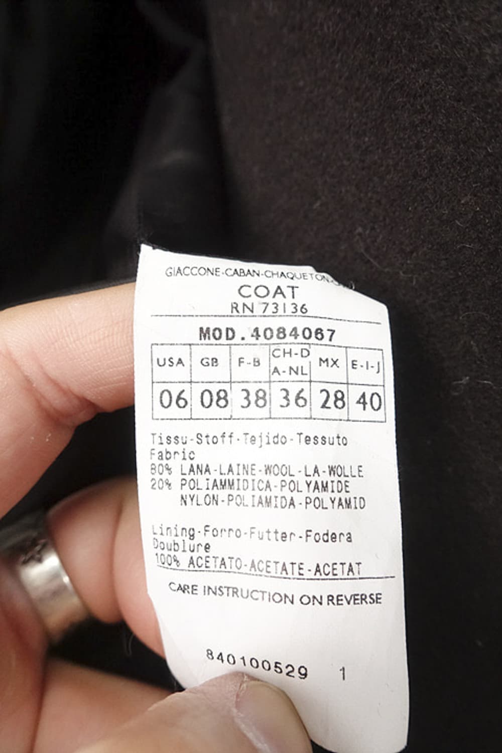 Max&co wool jacket 상품이미지4