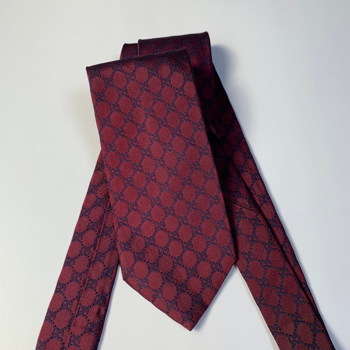 구찌(GUCCI) 신형 GG로고 모노그램 명품넥타이 100실크 8cm 상품이미지9