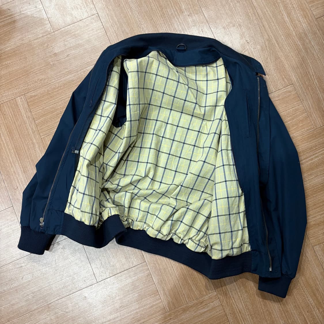 브룩스 브라더스 네이비 코튼&나일론 믹스 해링턴 자켓 상품이미지7