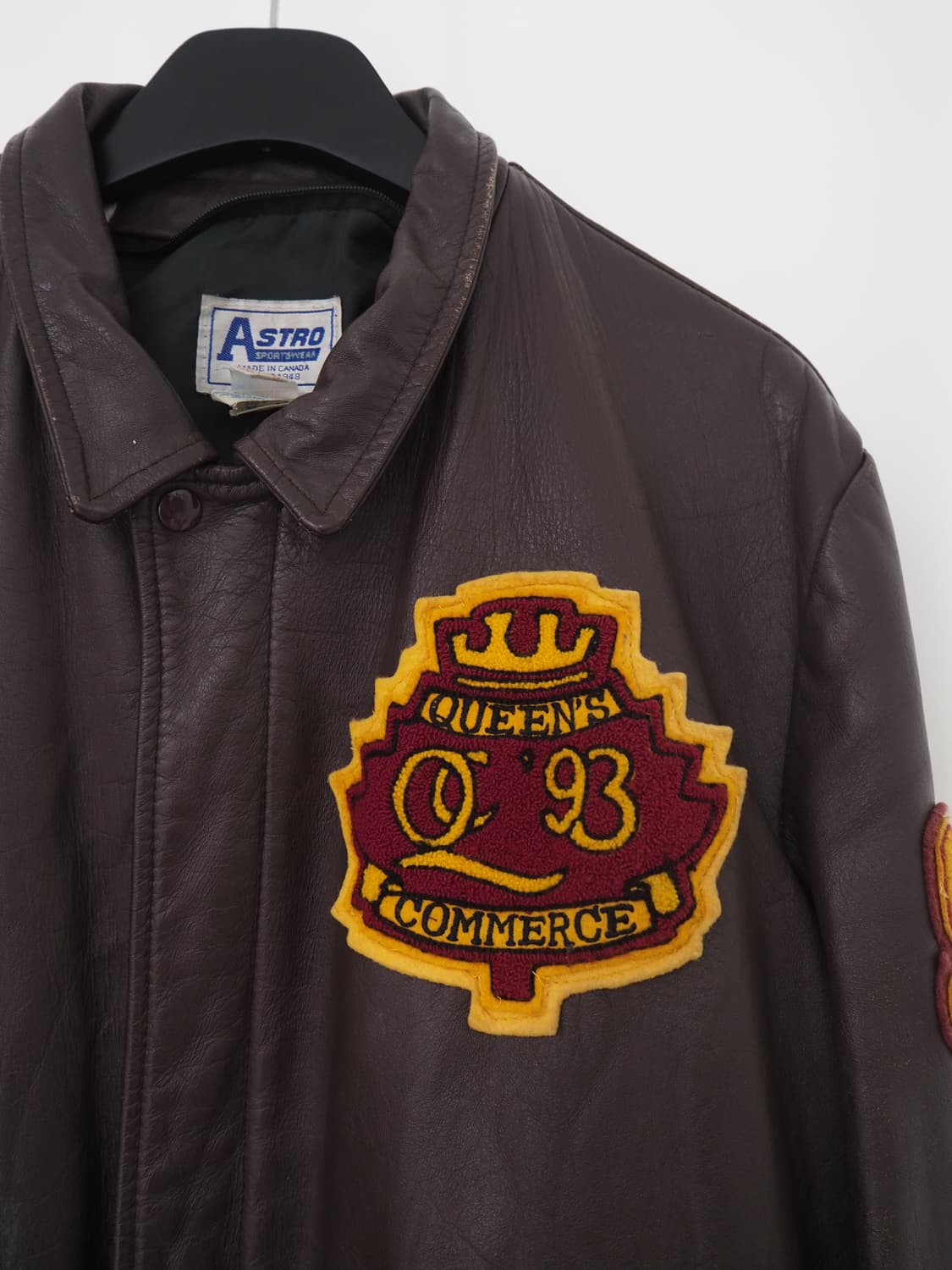 90's ASTRO leather jacket  상품이미지3