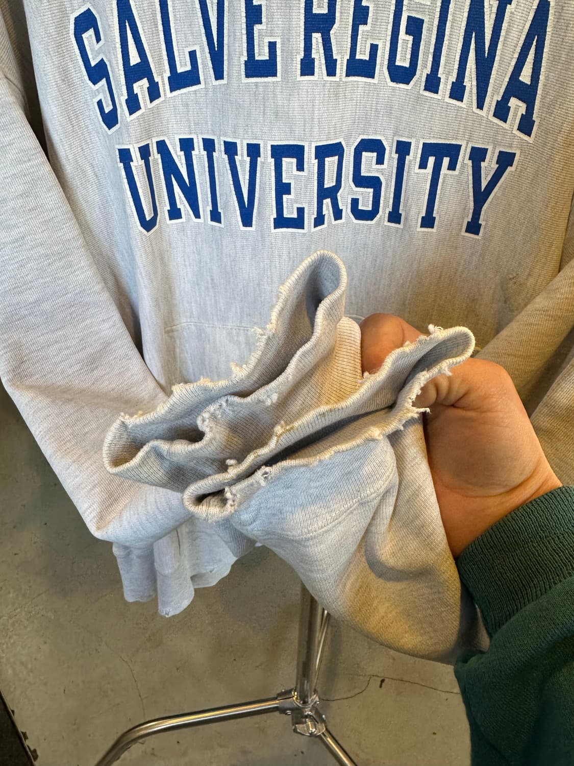 챔피온 리버스위브 데미지 스웻 후드 상품이미지6