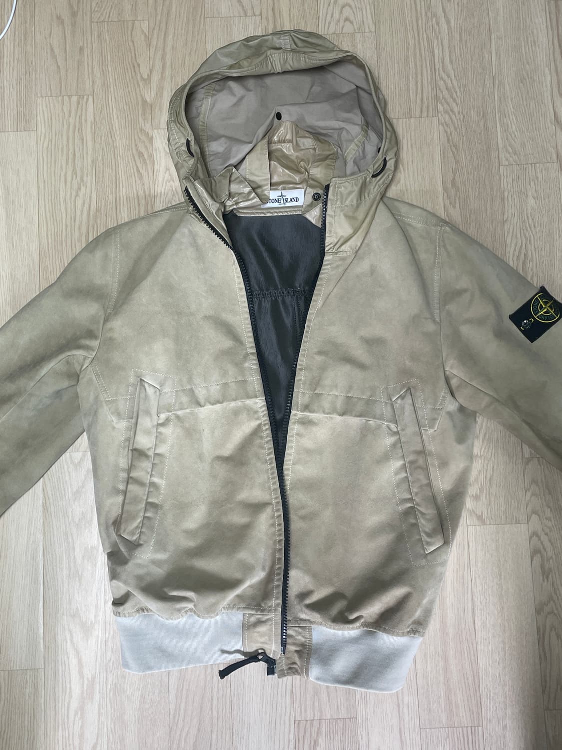 Stone Island Swade Baige jacket L 스톤아일랜드 상품이미지1