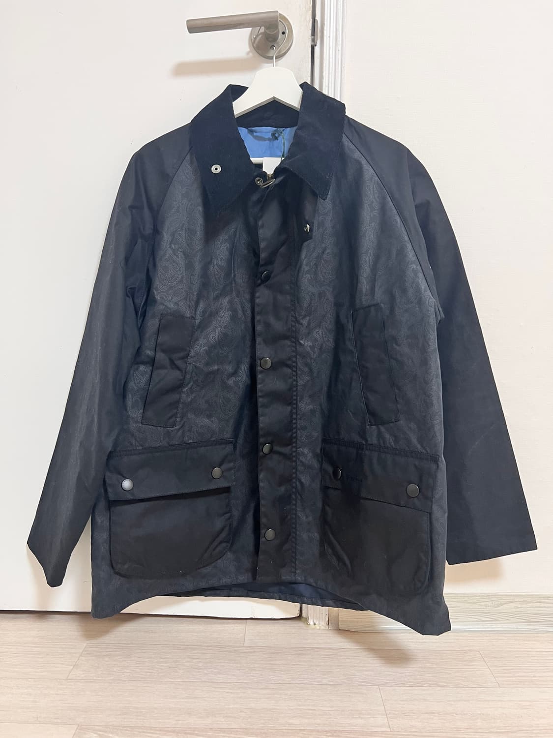 [M] 바버 비데일 왁스 자켓 새상품 상품이미지1