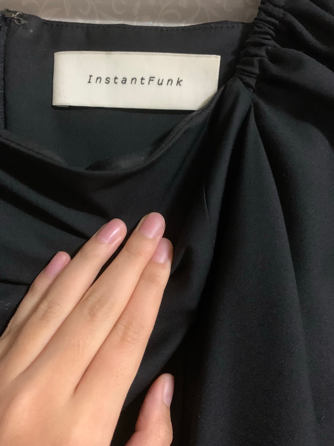 인스턴트펑크 스퀘어넥 원피스 상품이미지4