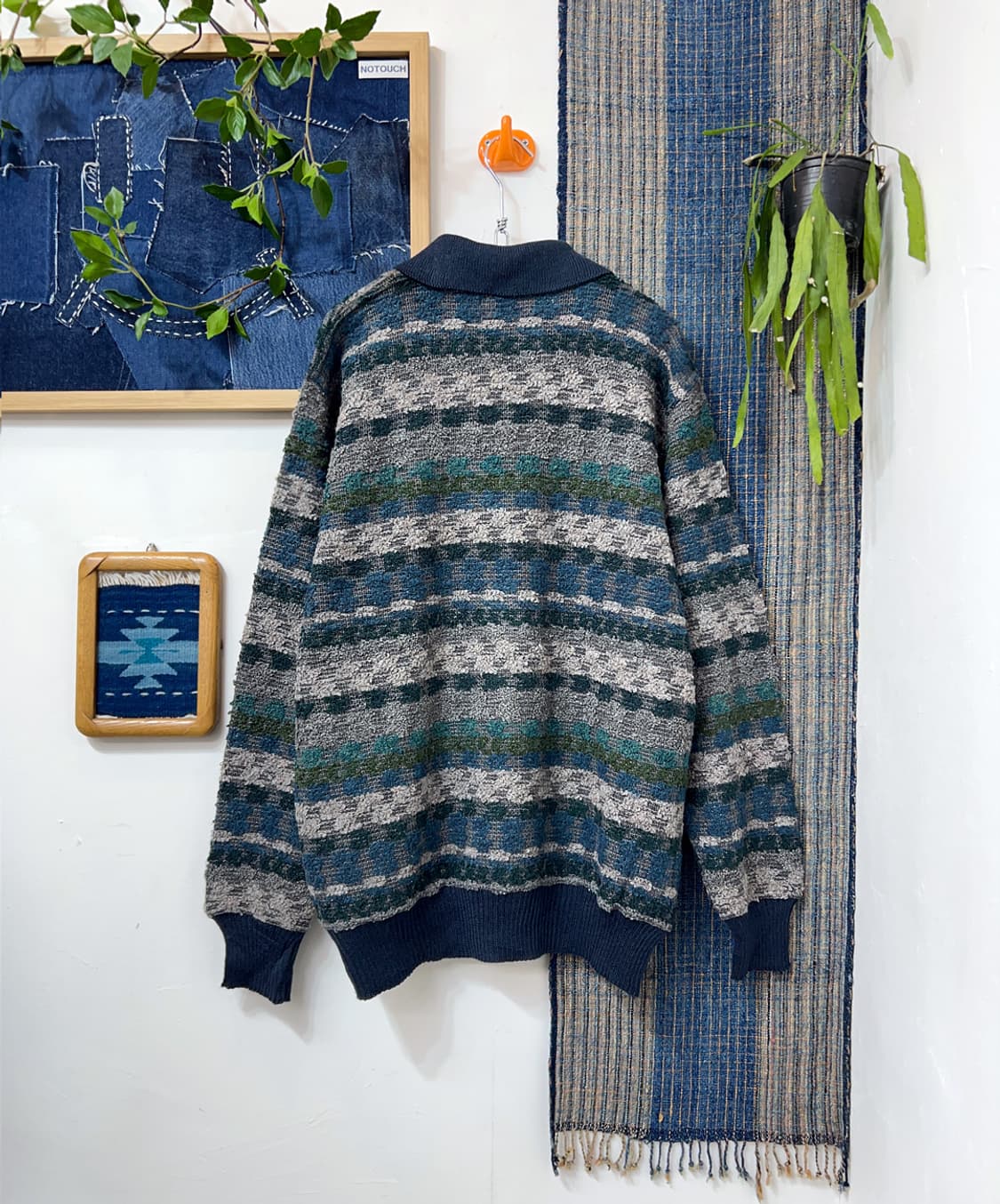 MAESTRAMI Pattern Polo Knit  [Made in It 상품이미지2