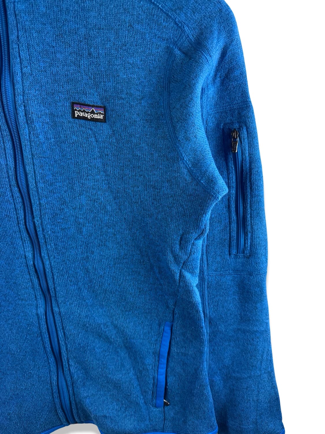파타고니아 베터스웨터 블루 플리스집업2345 상품이미지4