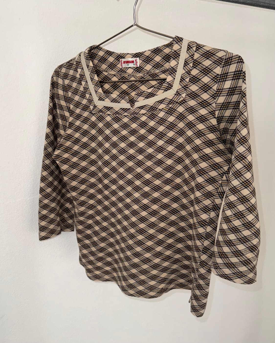 맥그리거 7부 슬리브 티셔츠 상품이미지1