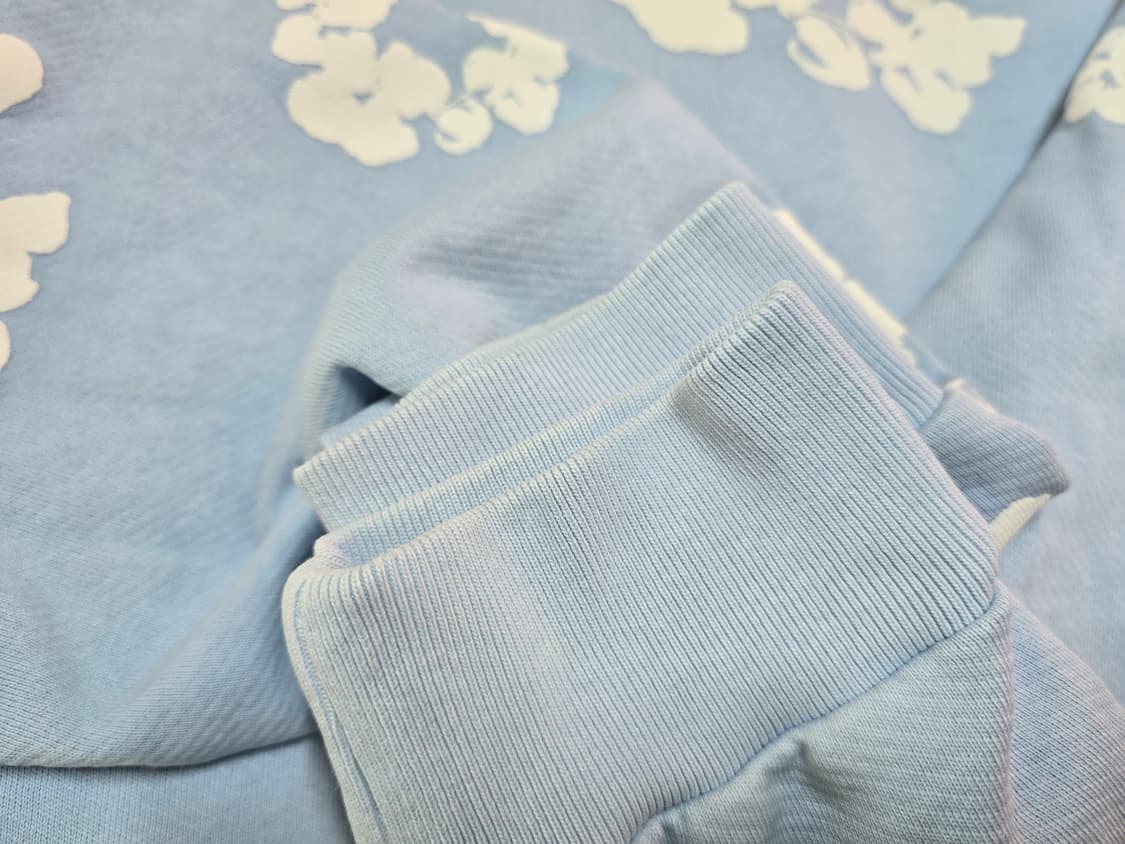 [M] 데님티어스 코튼 리쓰 후드 파우더블루 상품이미지5