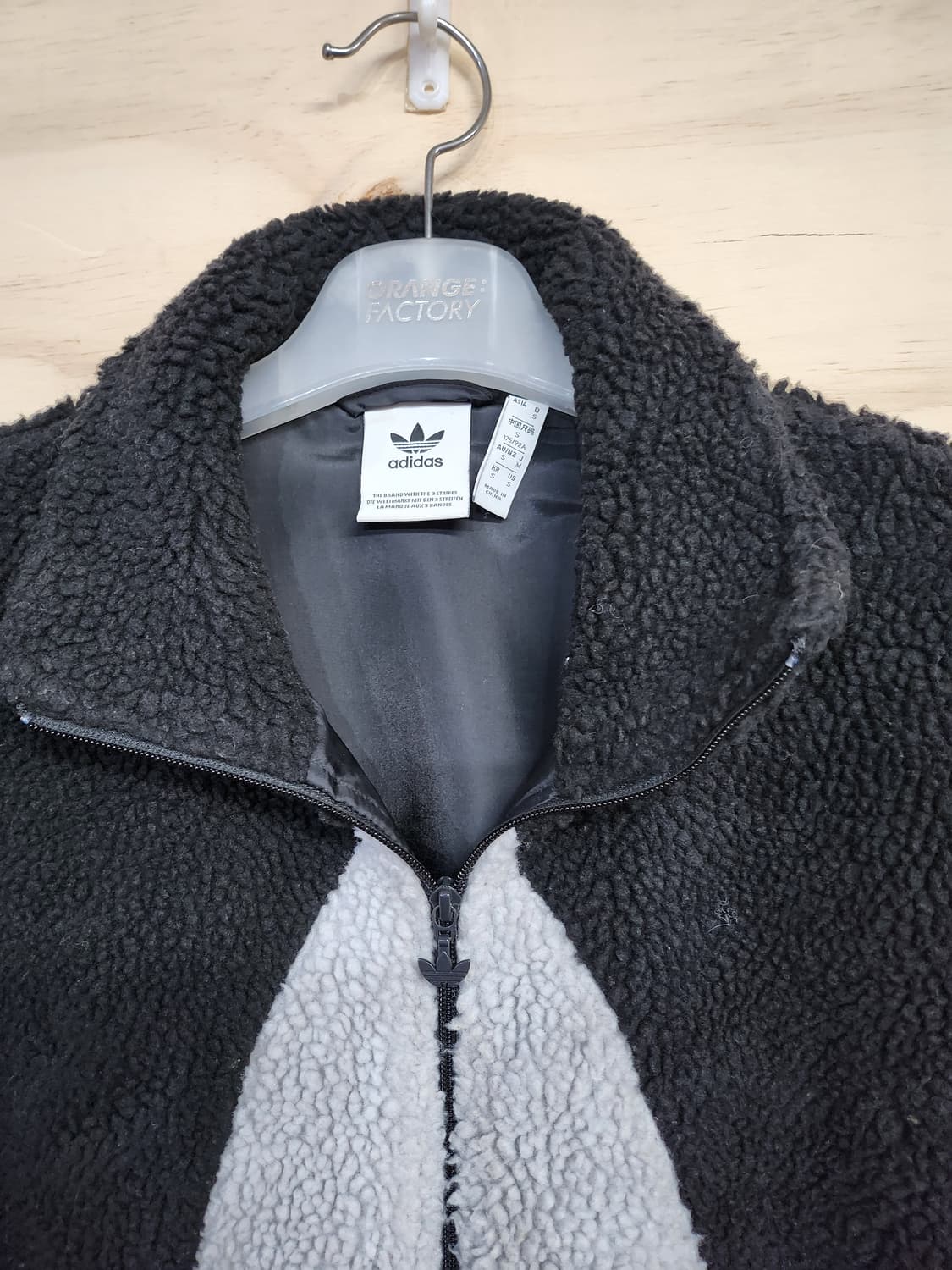 447) 아디다스 빅트레포일 셰르파 뽀글이 자켓 상품이미지2