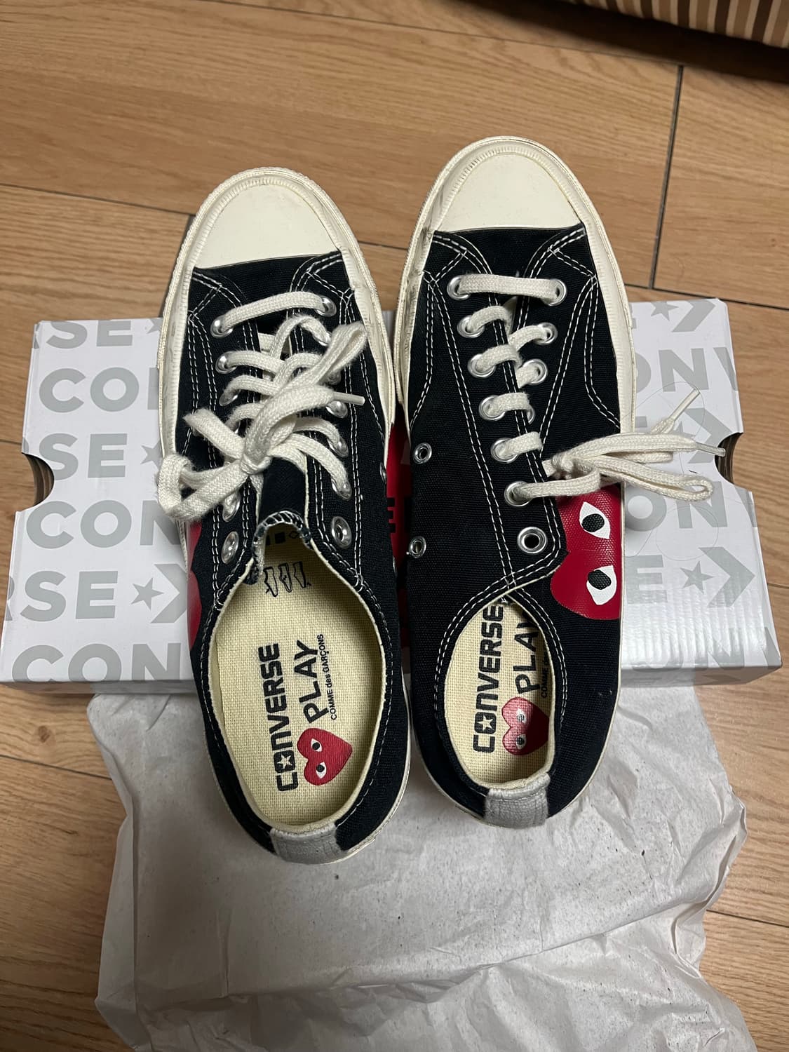 컨버스 척 70 꼼데가르송 블랙 270 상품이미지1