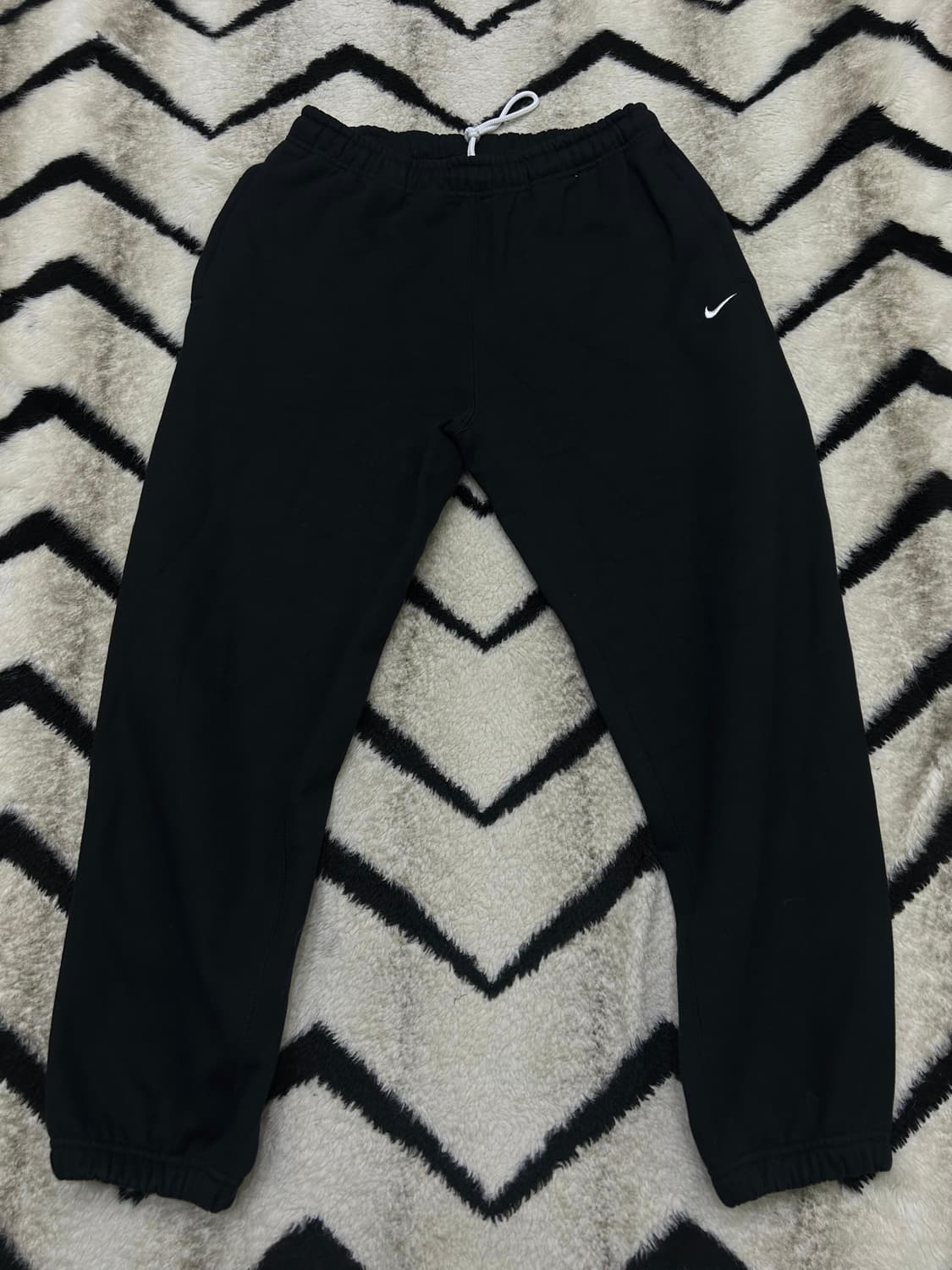 [L]나이키NRG 솔로스우시 플리스 팬츠/블랙/기모 상품이미지3