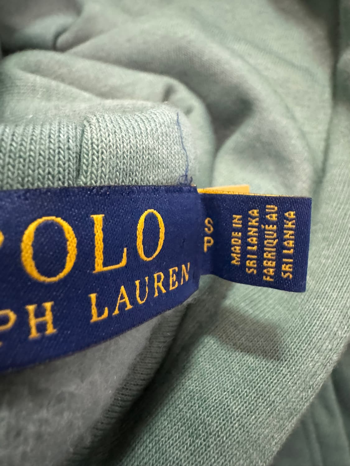 폴로랄프로렌 기모 후드티_진그린(S사이즈) 상품이미지5