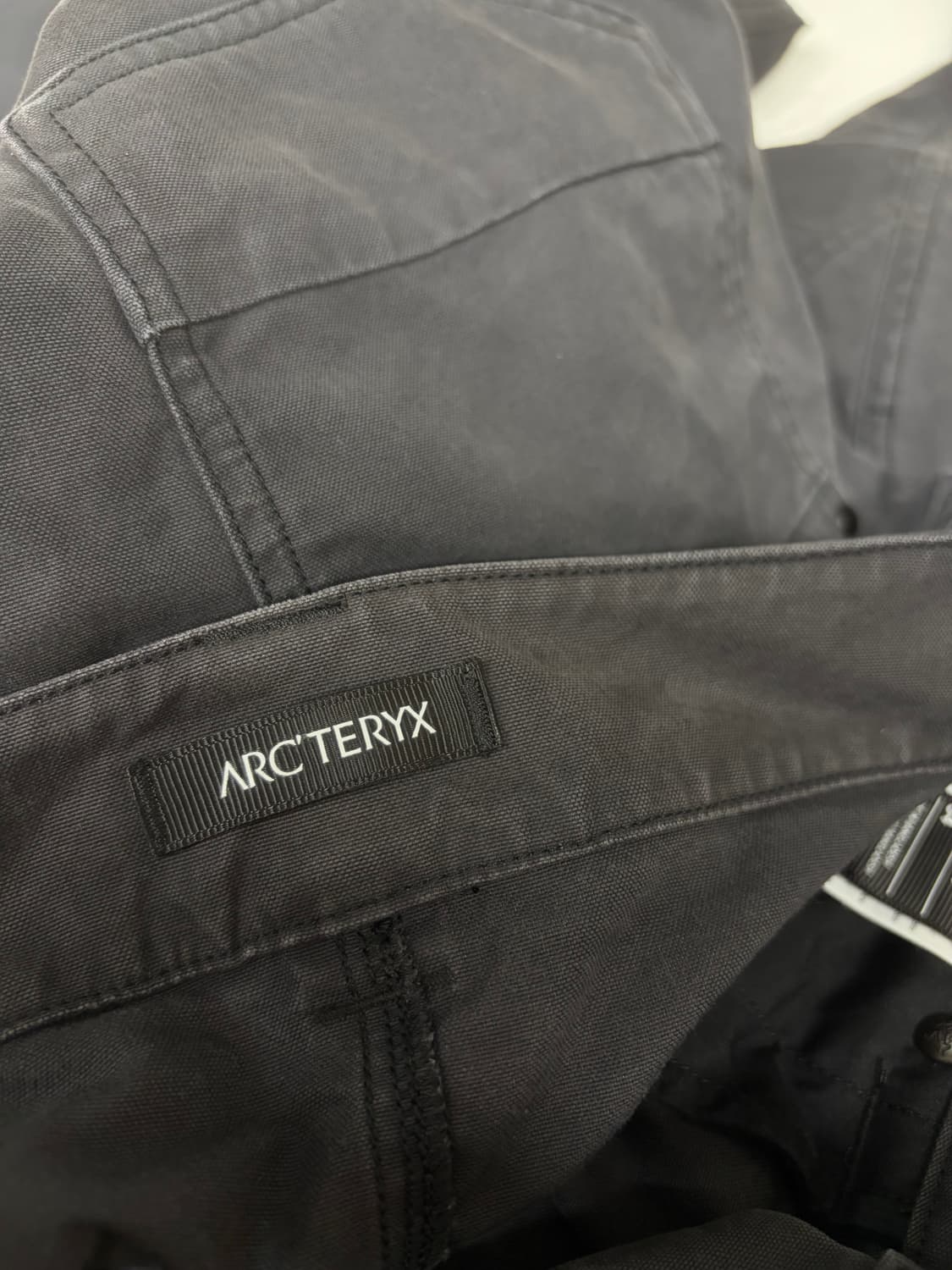 아크테릭스 코튼 크로닌 팬츠 구형 블랙 상품이미지5