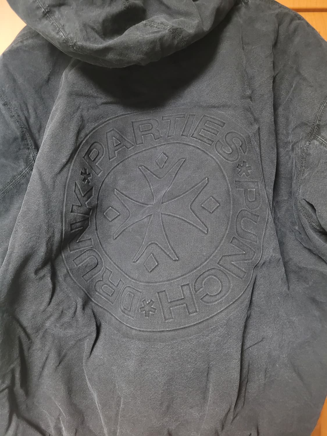 펀치드렁크파티즈 로고 파이어맨 자켓 2사이즈 상품이미지3