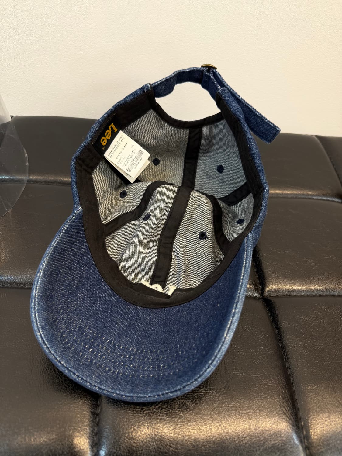 F / Lee 리 데님 볼캡 모자 진청 상품이미지6