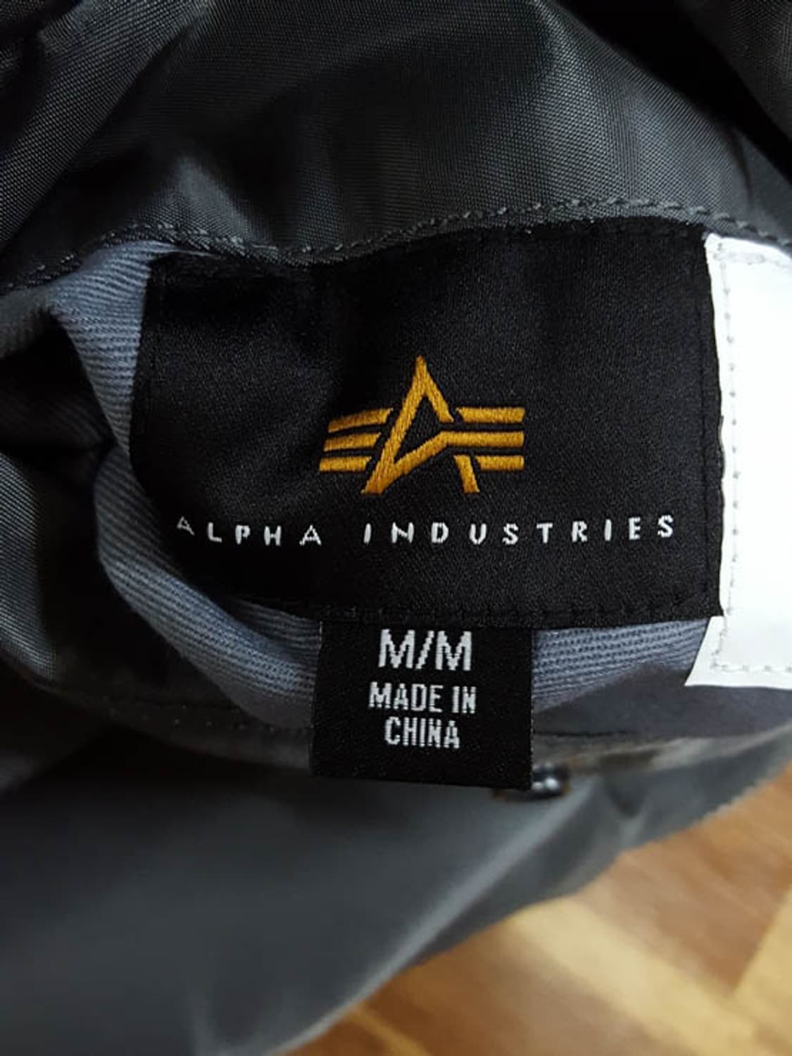 알파인더스트리 남성 MA-1 플라이트 자켓 건메탈 M 상품이미지9