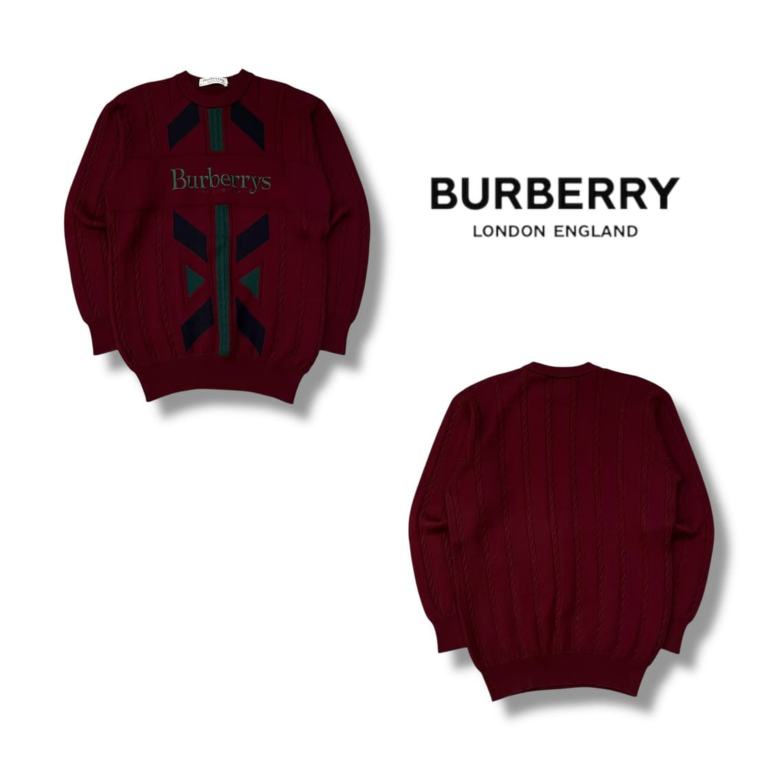  버버리 자수로고 니트 y13852 상품이미지1