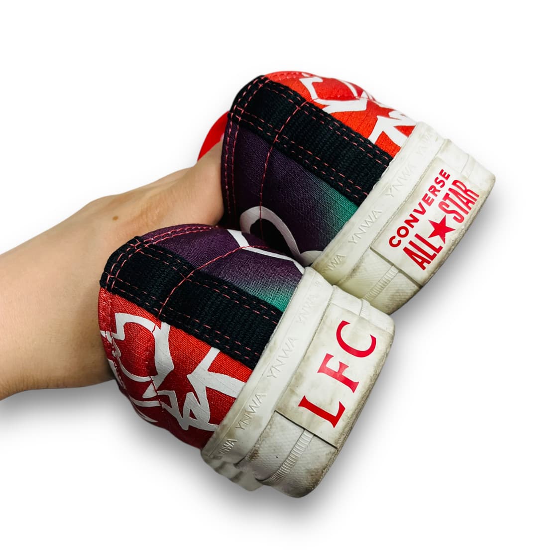 컨버스 x 리버풀 FC 한정판 스타 플레이어 76 로우 토마토 슈즈 상품이미지7