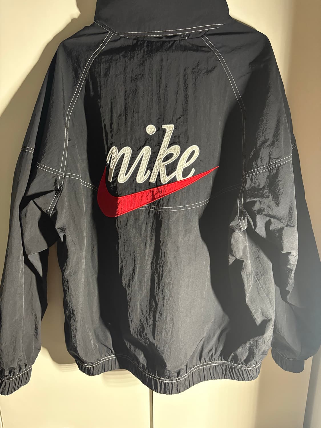 나이키 윈드러너 하프집 재킷 바람막이 검정 Xl 희귀매물 상품이미지2