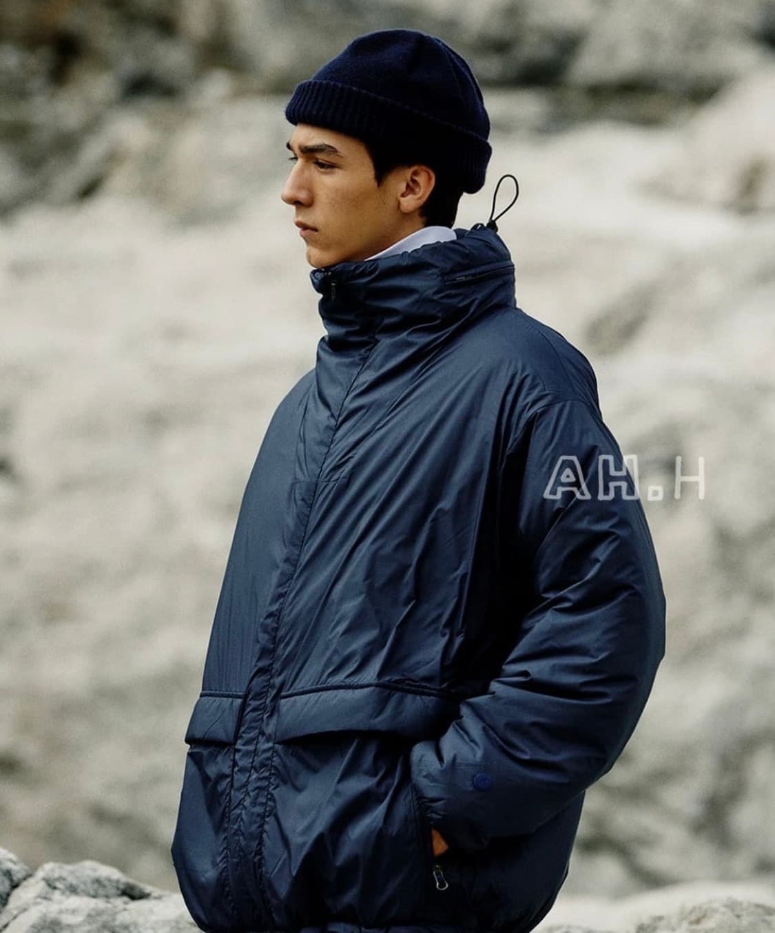 나나미카 인슐레이션 패딩 자켓 M 네이비 상품이미지7