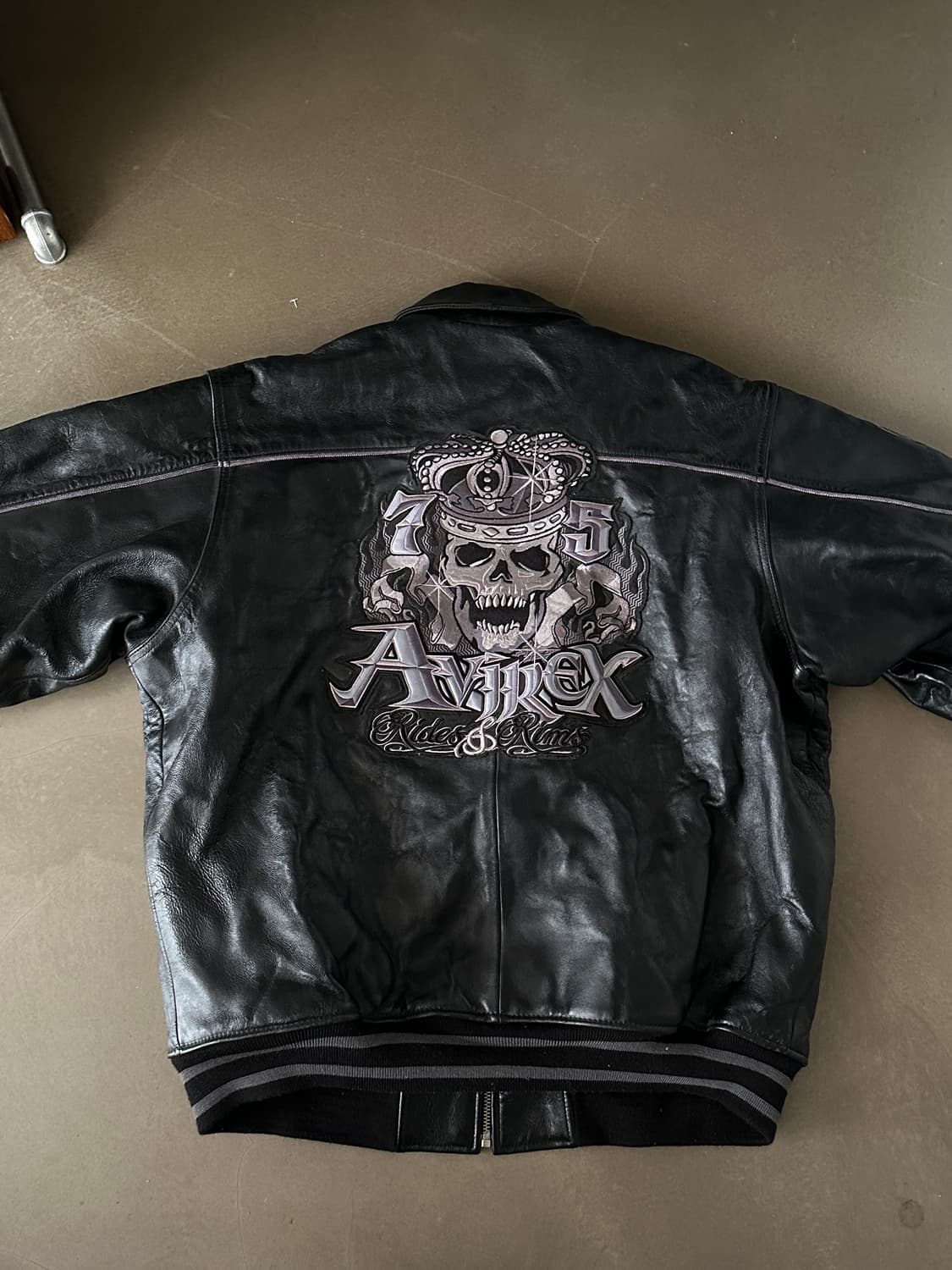 아비렉스 avirex riders king 레더 자켓 상품이미지6