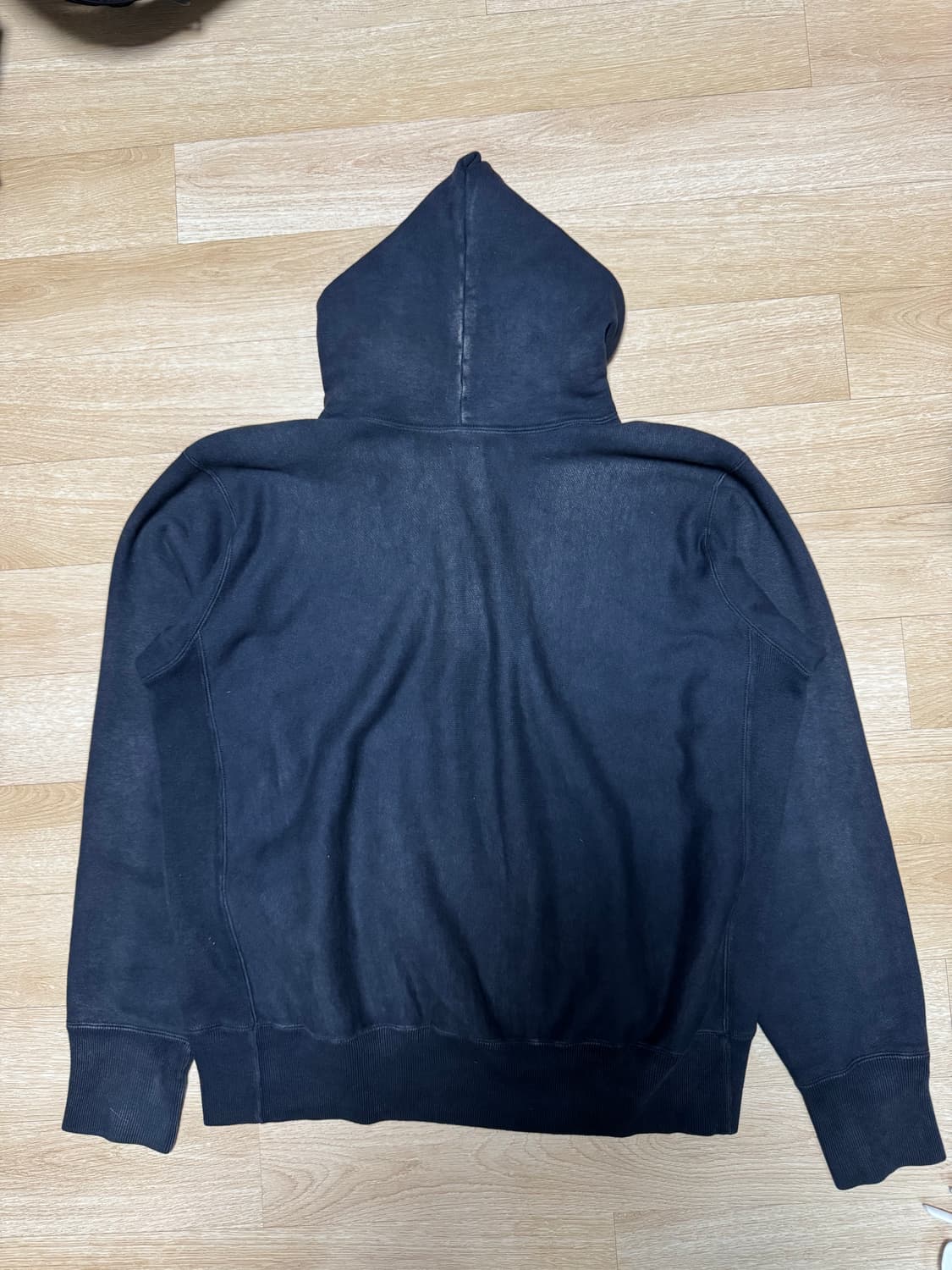 아프레쎄 하프집업 후드 2사이즈 블랙 24FW 상품이미지9