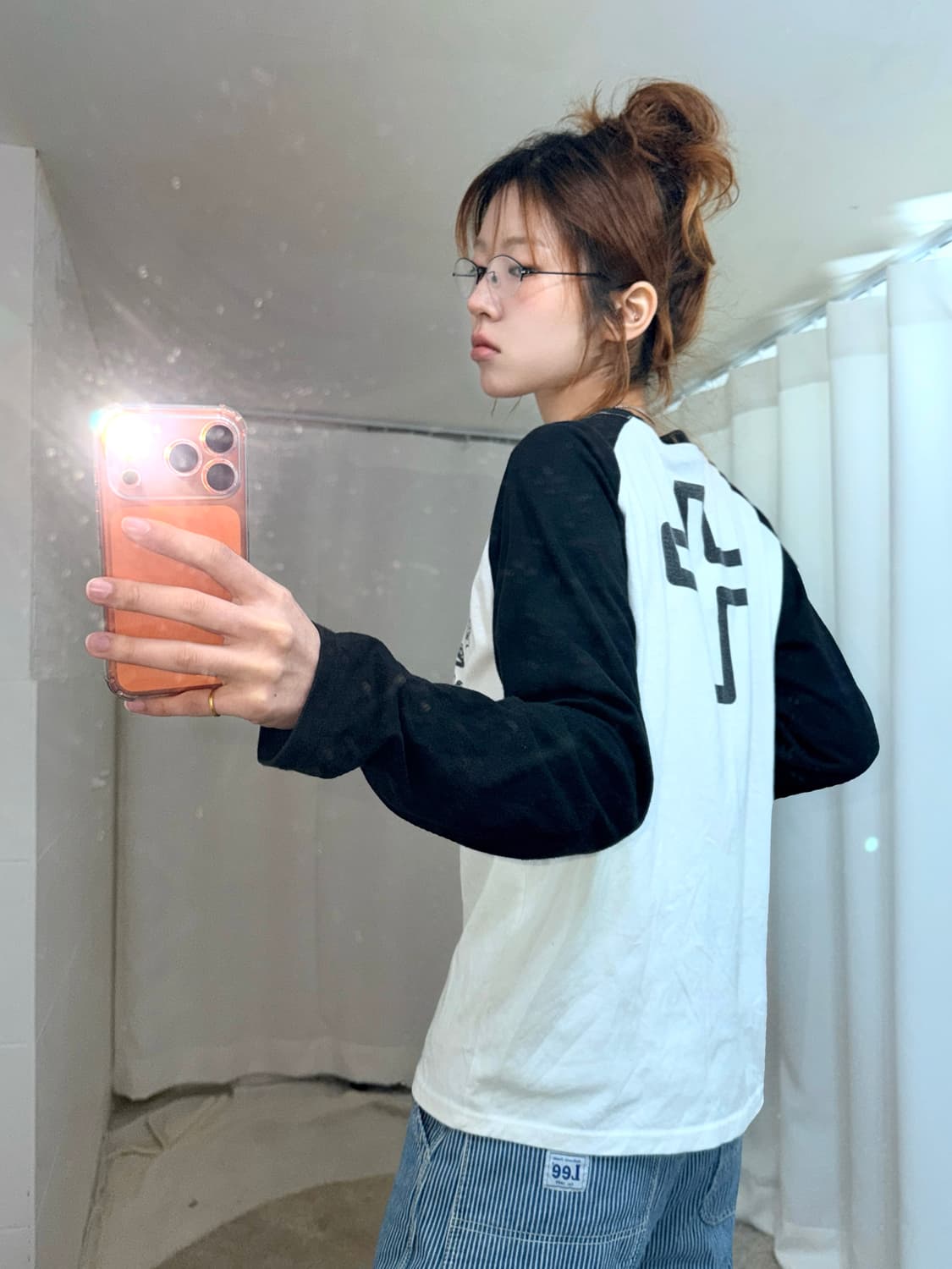 (상의 세트) 원피스 미호크 나그랑 롱슬리브 + 너드 반팔 후드집업 상품이미지3