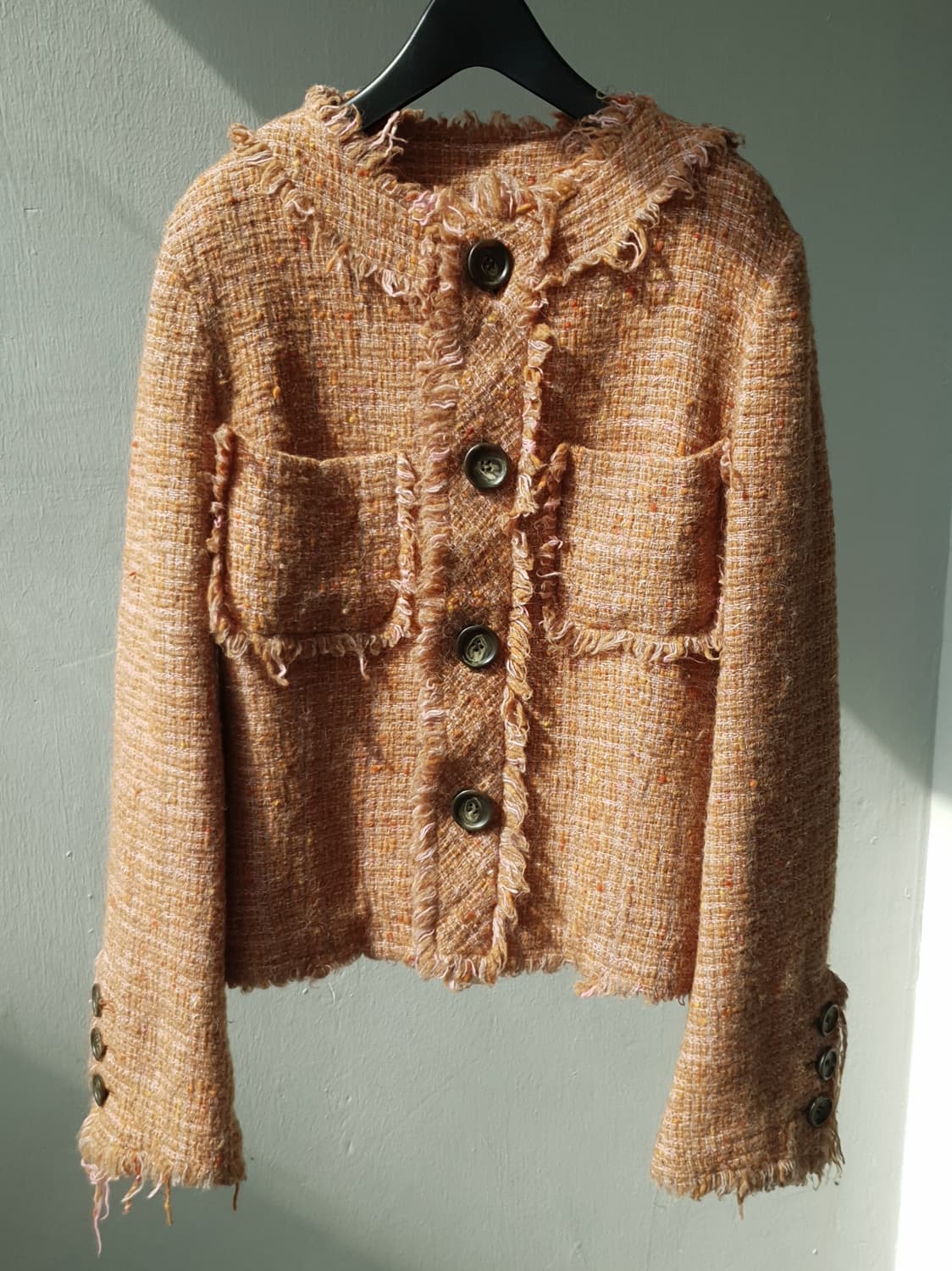 00s Junya Watanabe CDG tweed punk jk 상품이미지2