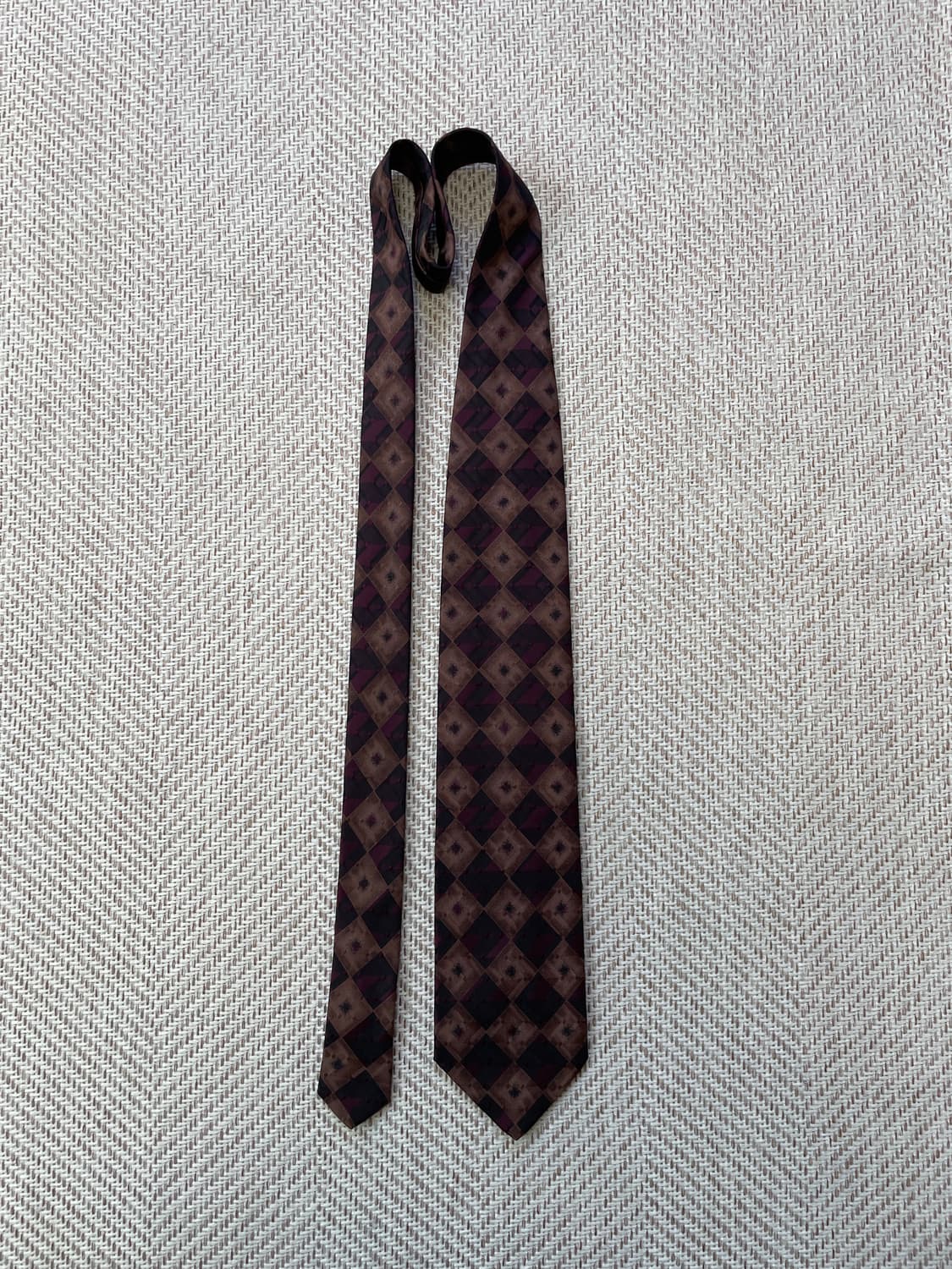 안셀모 밀라노 다이아 패턴 넥타이 J03756 상품이미지2