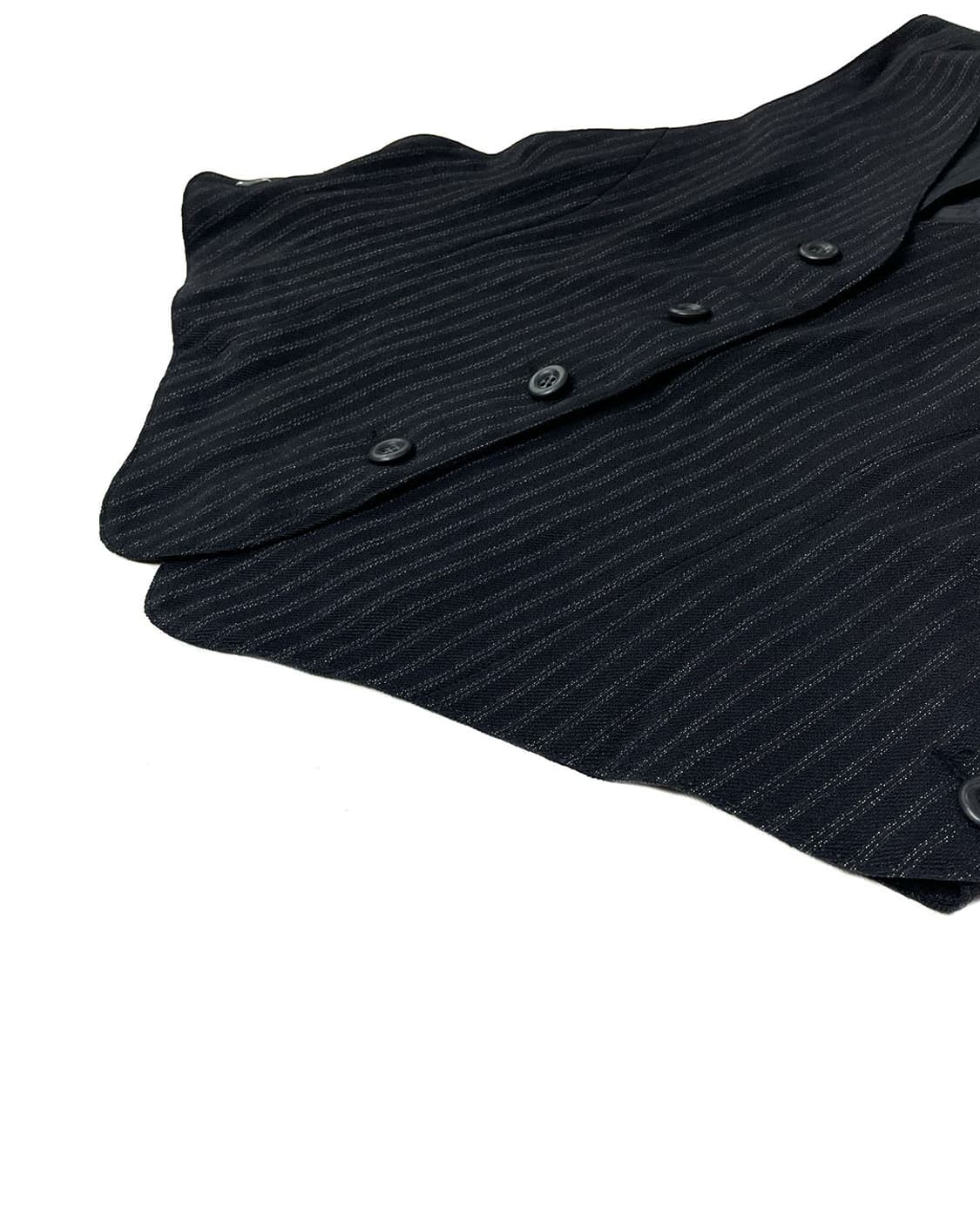 Vintage 스트라이프 베스트 상품이미지4