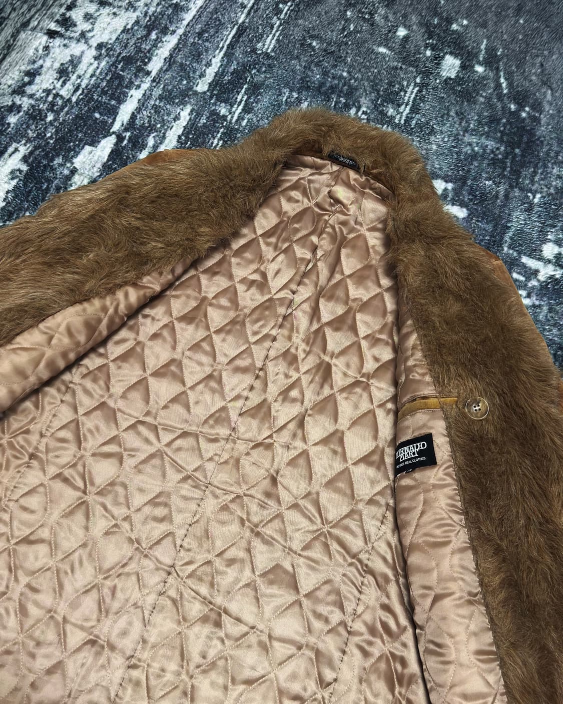 {Tornado Mart} 00s Faux Shearling Double 상품이미지7