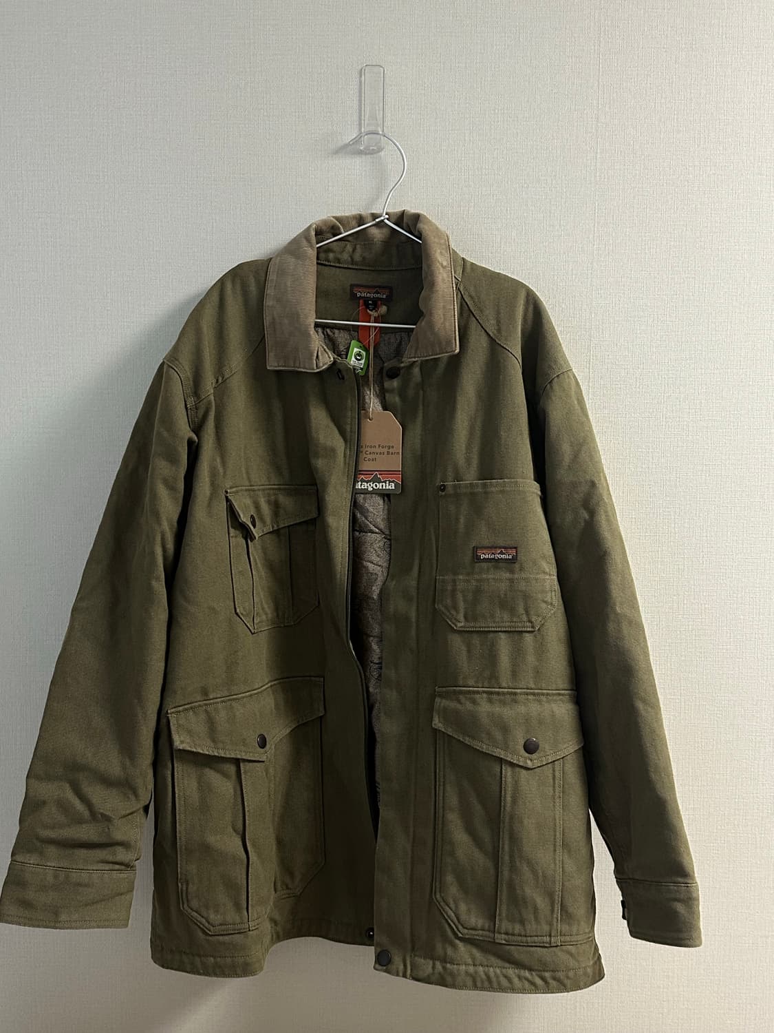 파타고니아 아이언 포지 헴프 캔버스 반코트 워크 자켓 상품이미지1