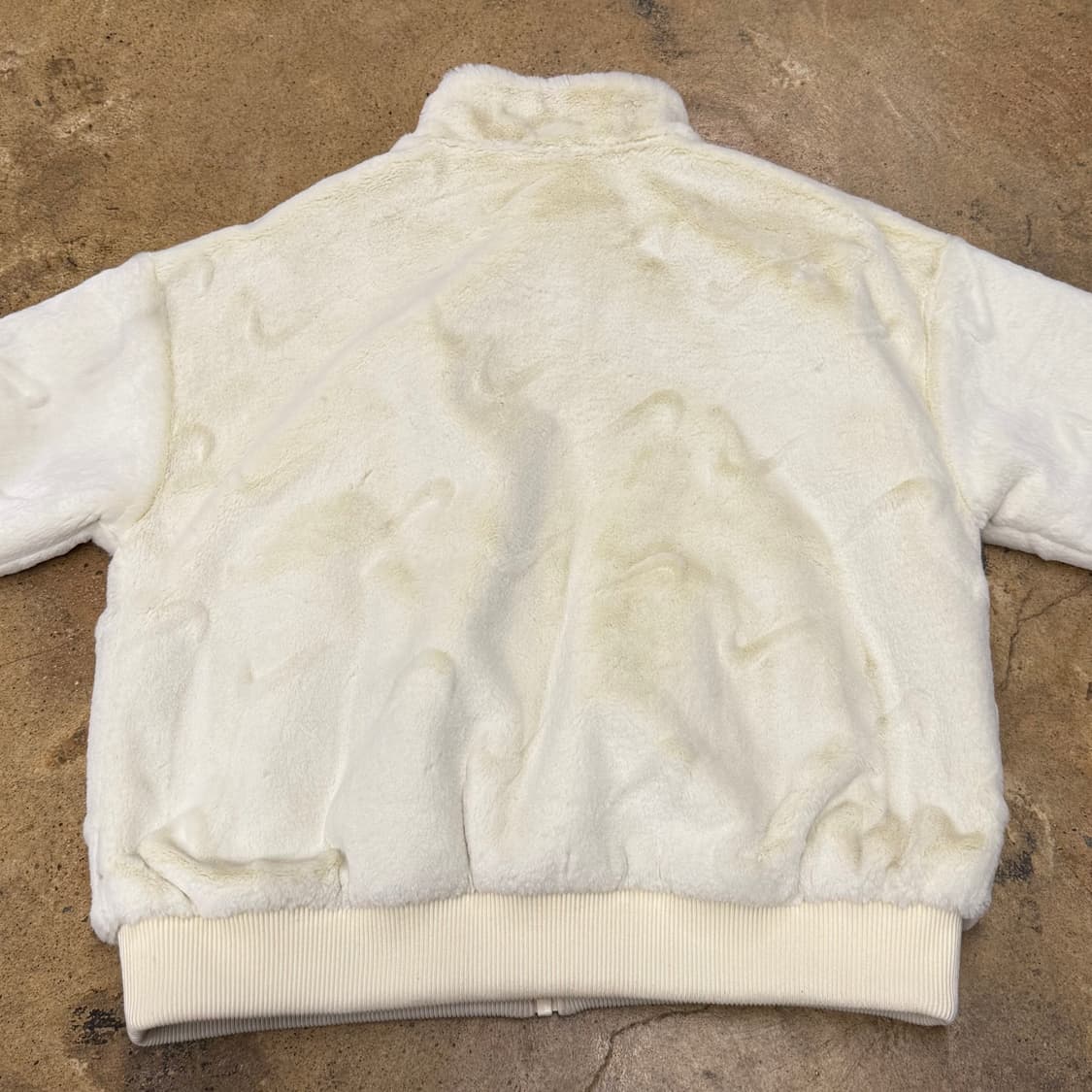 나이키 퍼 화이트 자켓 상품이미지4