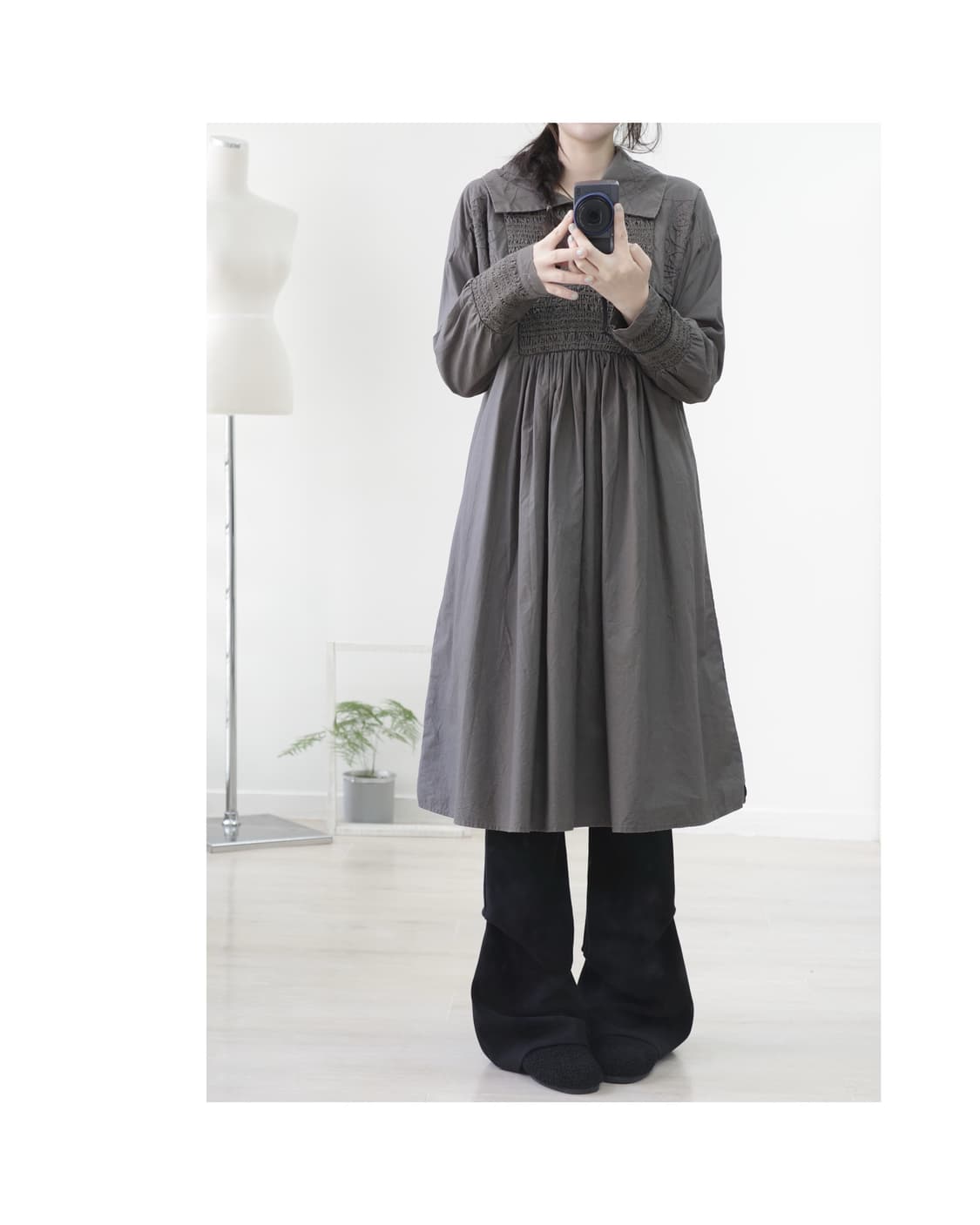 Beams boy quality khaki one-piece 상품이미지1