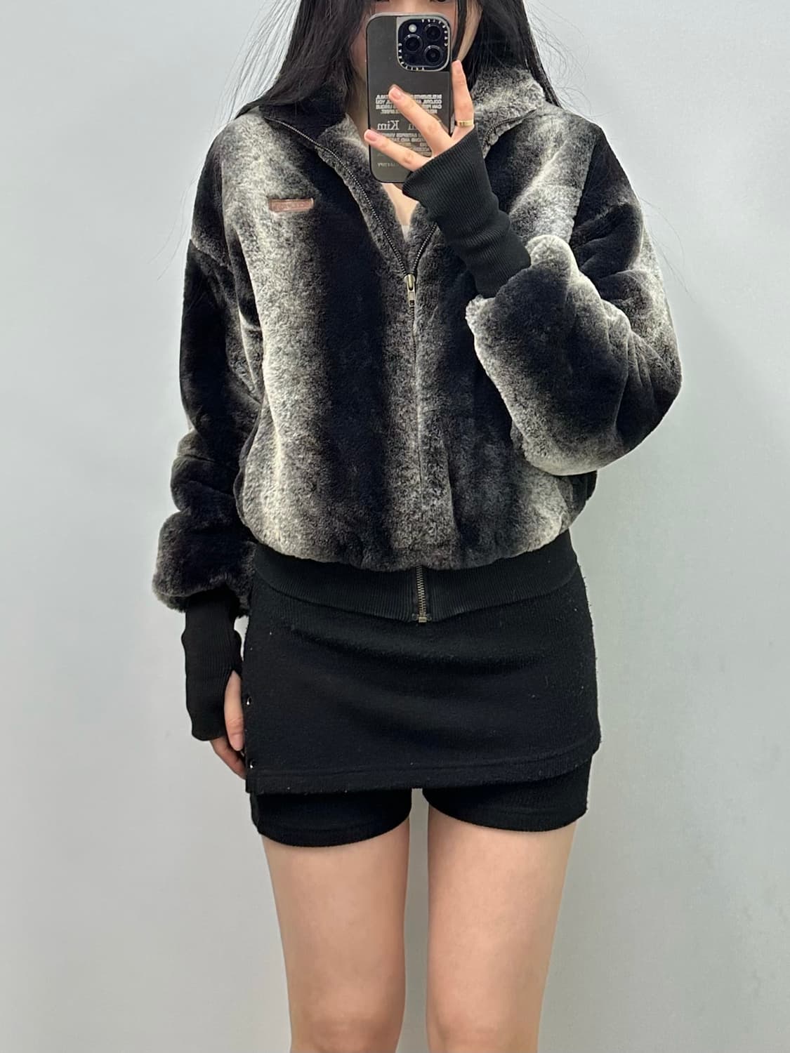 스컬프터 포우 퍼 핑거리스 퍼 자켓 상품이미지1