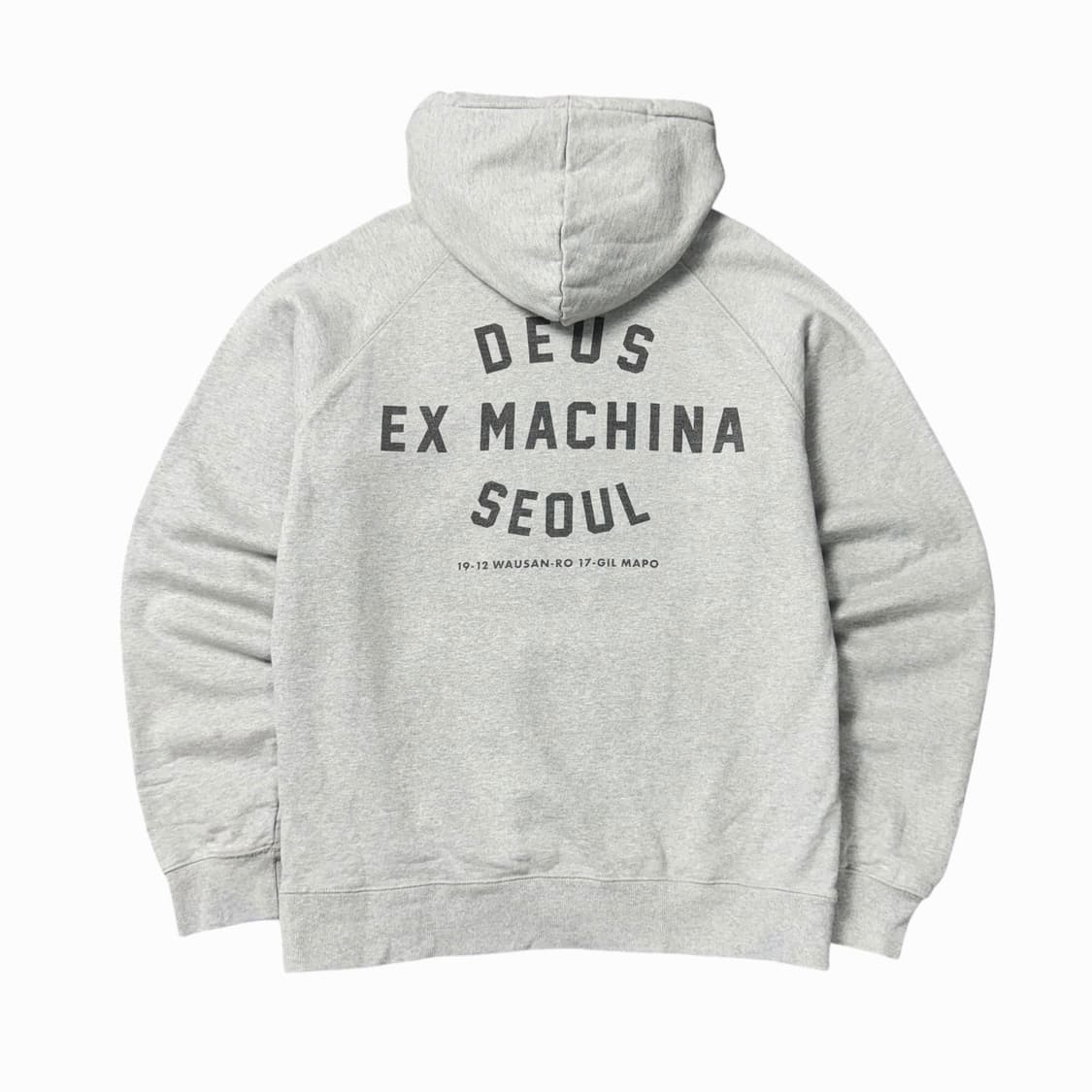 (M) 데우스 엑스 마키나 서울 어드레스 후드티 그레이 상품이미지1
