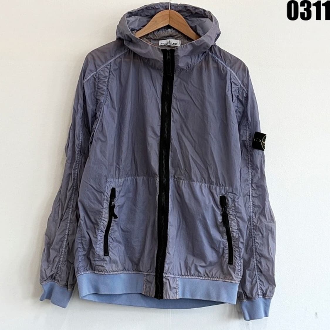 스톤아일랜드 나일론 후드 자켓 XL 와펜포함 0311  상품이미지1